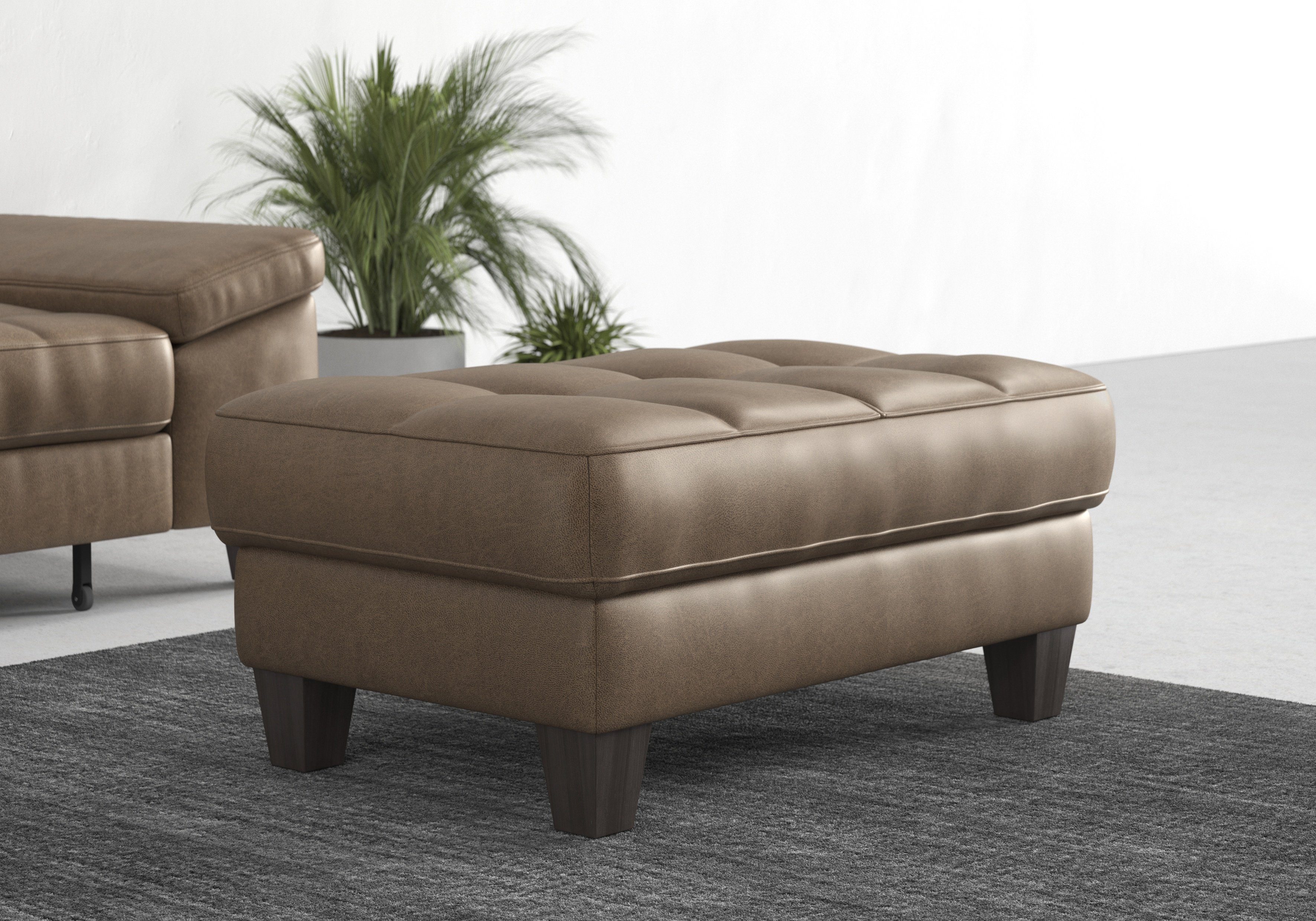 sit&more Hocker met bergruimte Westham naar keuze met/zonder binnenvering