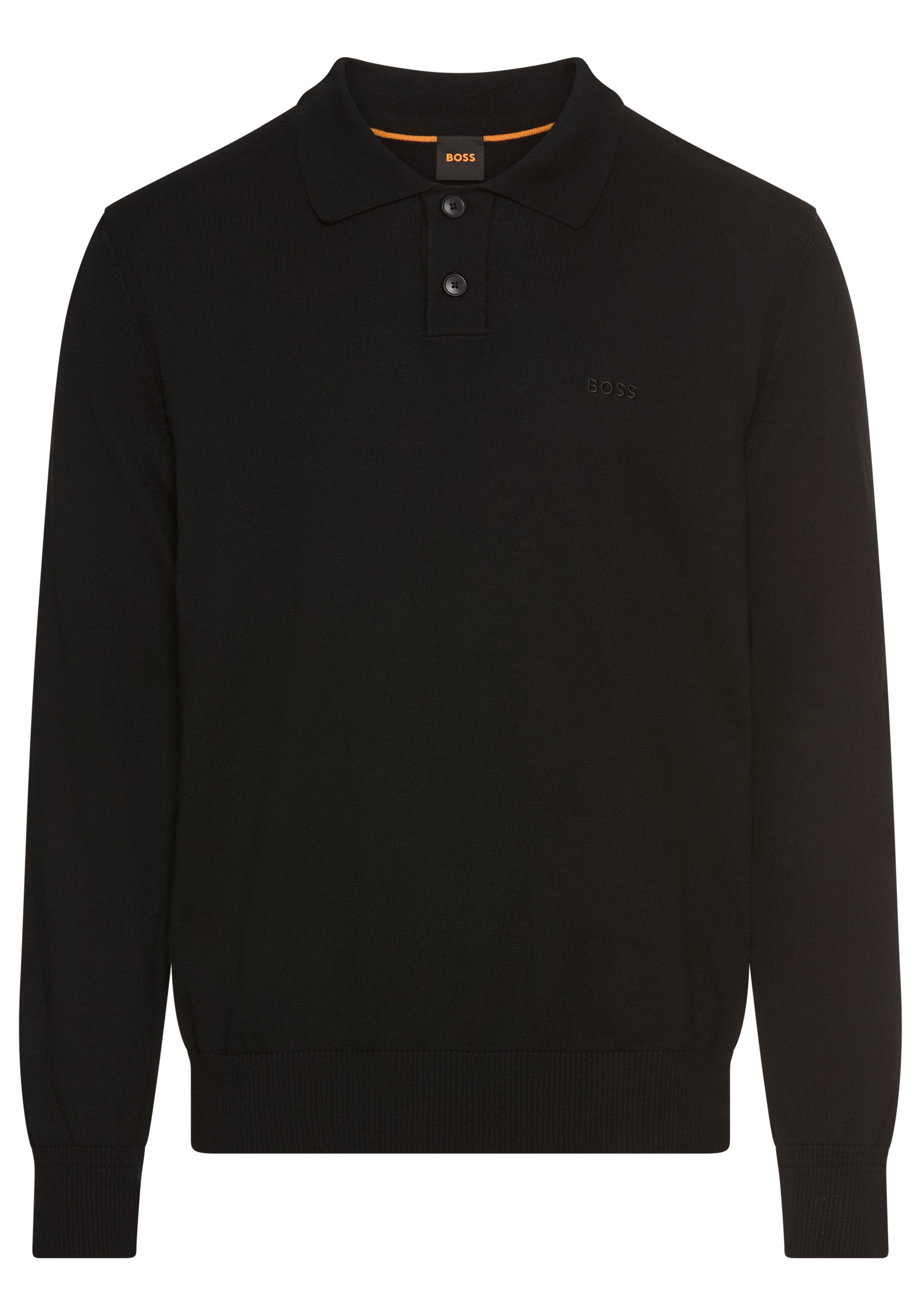 Boss Orange Trui met polokraag Asac met logoborduursel