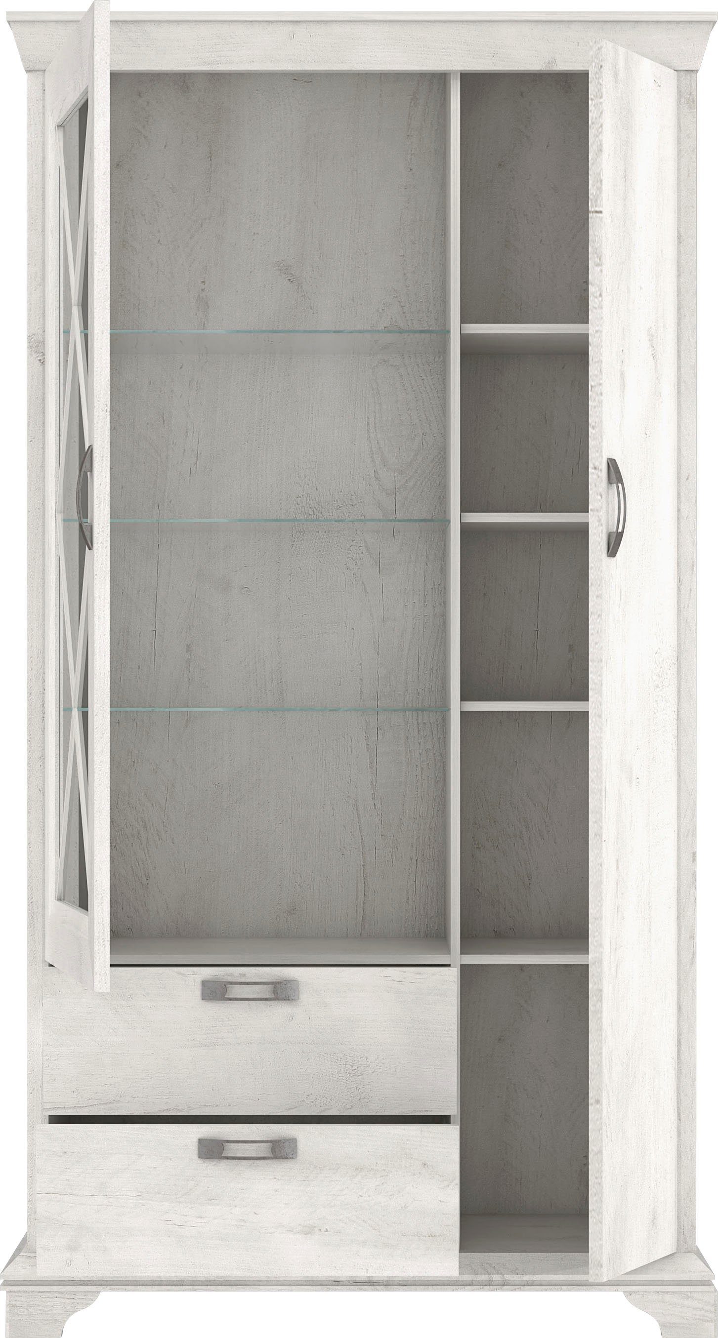 FORTE Vitrinekast Kashmir Breedte 113 cm