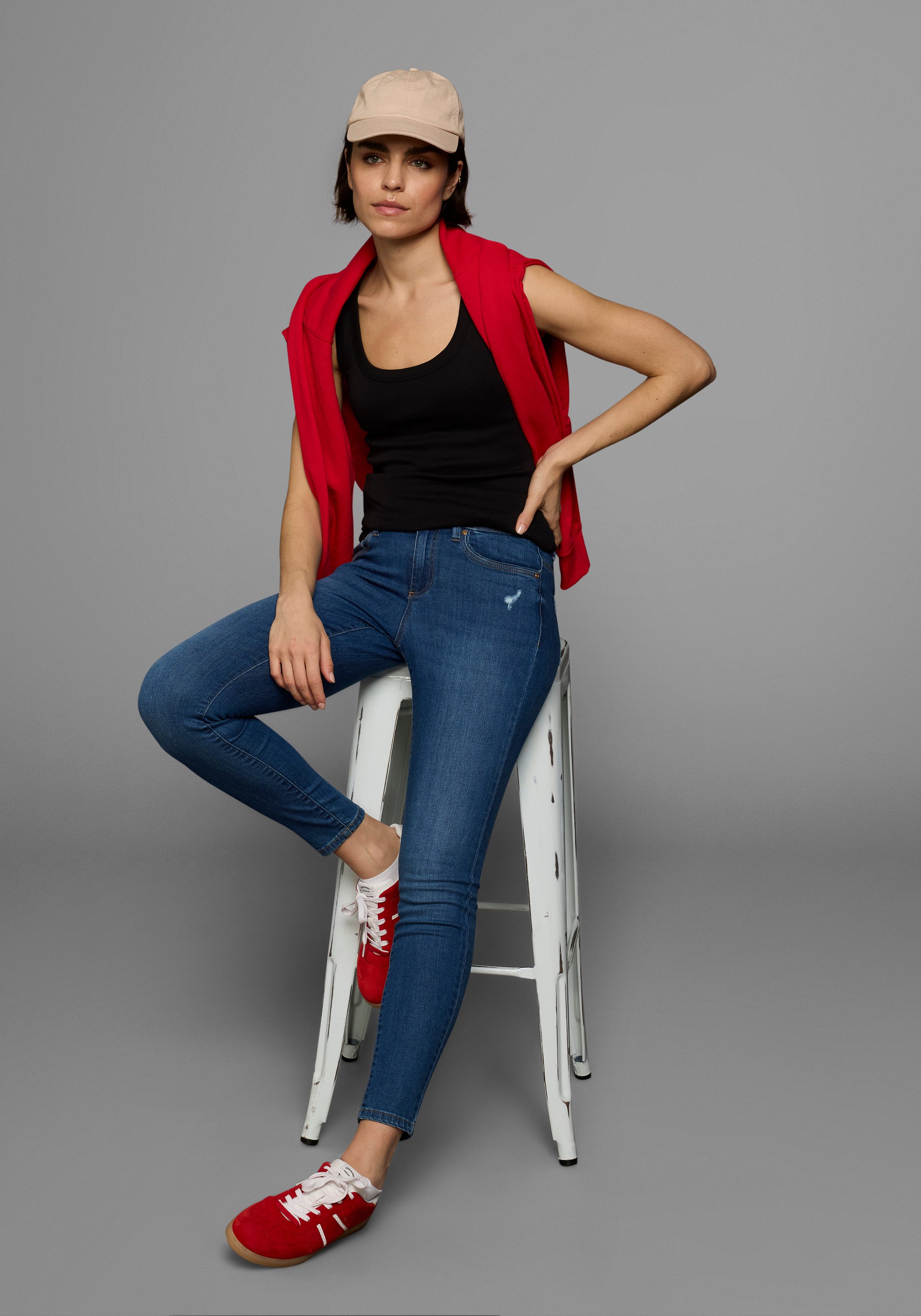 Flashlights Tanktop in een lang model (2-delig, Set van 2)