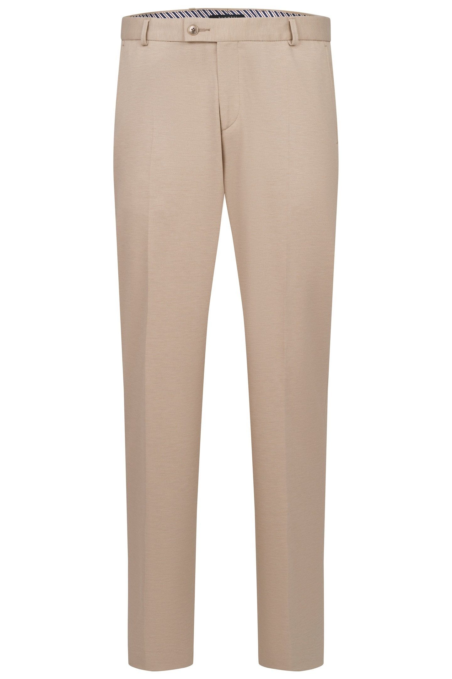 Bugatti Pantalon met stretch & persvouw