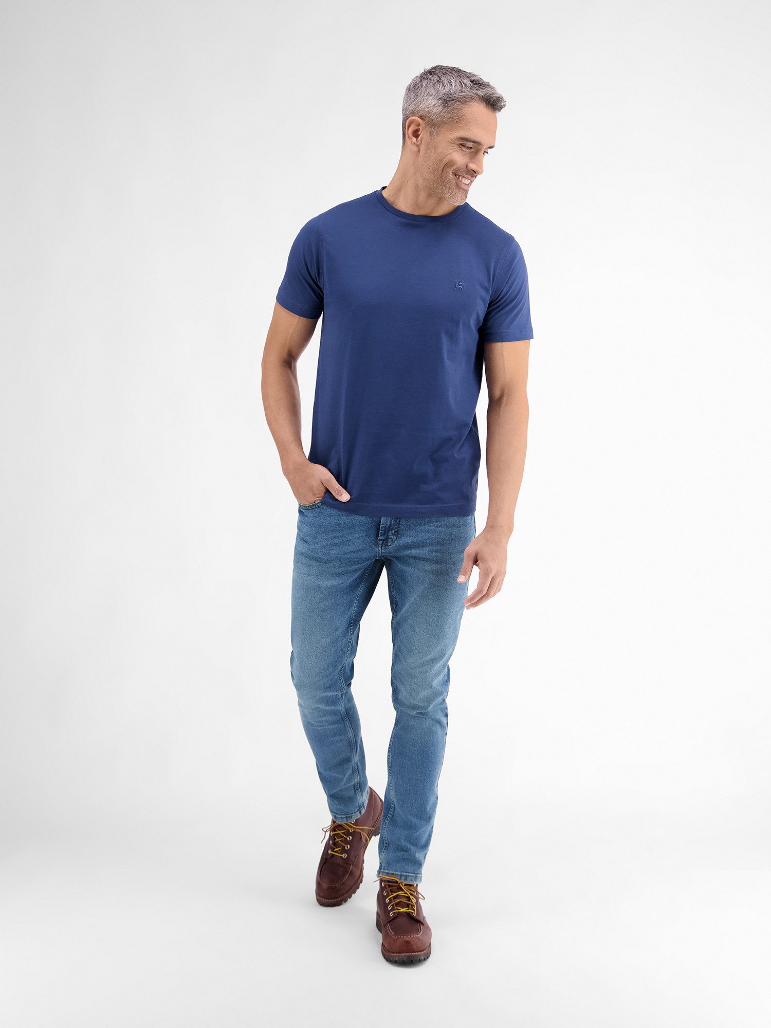 Lerros Five-pocketsbroek LERROS CONLIN 5-Pocket stretch-denim, SLIM FIT, effen CONLIN