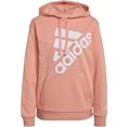 adidas performance sweater brand love relaxed hoodie roze