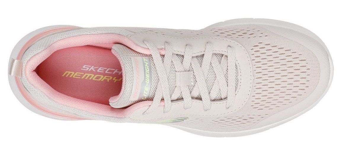 Skechers Sneakers SKECH-AIR DYNAMIGHT 2.0-NEW HEIGHTS , veterschoen, fitnessschoen, lage schoen, vrijetijdsschoen met memory foam