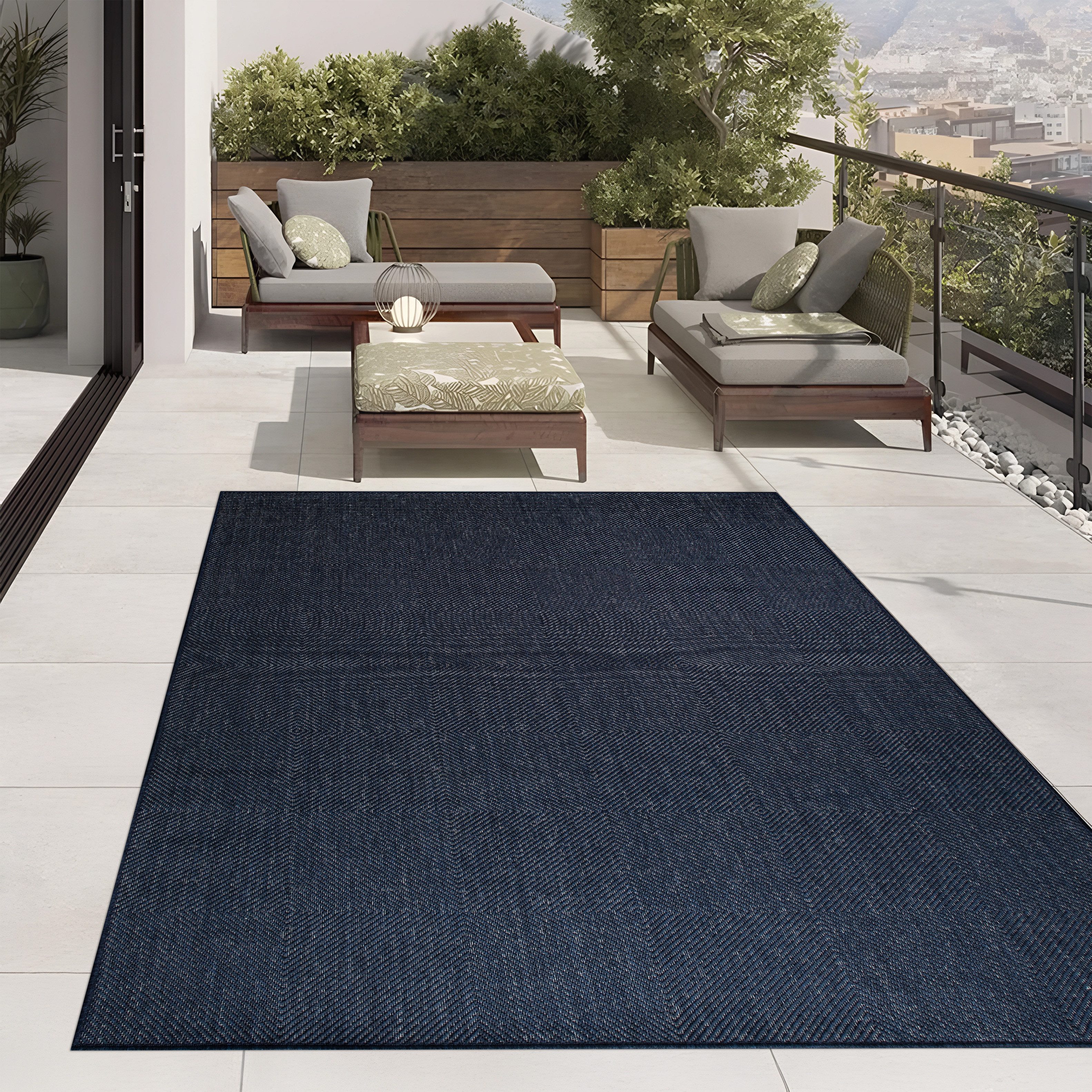 my home Vloerkleed Anna, auch als Läufer erhältlich Geschikt voor binnen en buiten, sisal-look, weerbestendig & uv-bestendig