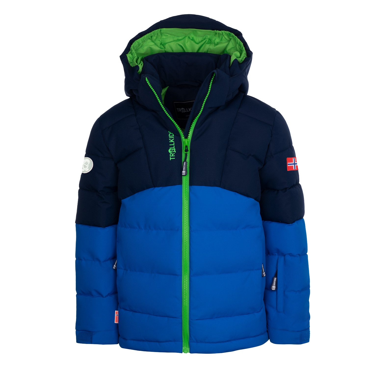 TROLLKIDS Functioneel jack KIDS GRYLLEFJORD JACKET meisjes outdoorjacks maat 92 blauw