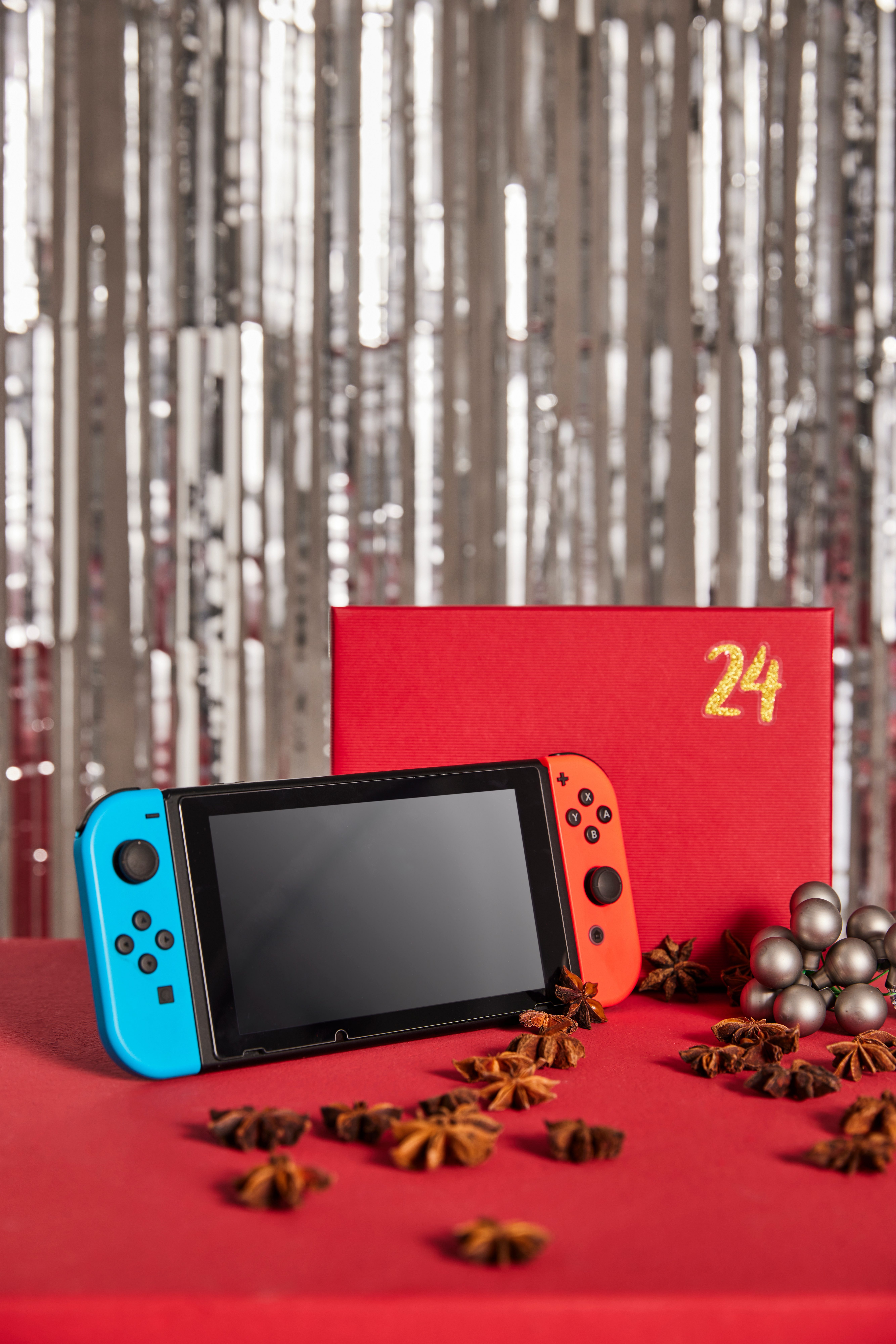 Nintendo Switch Gameconsole Switch neon-rood/neon-blauw