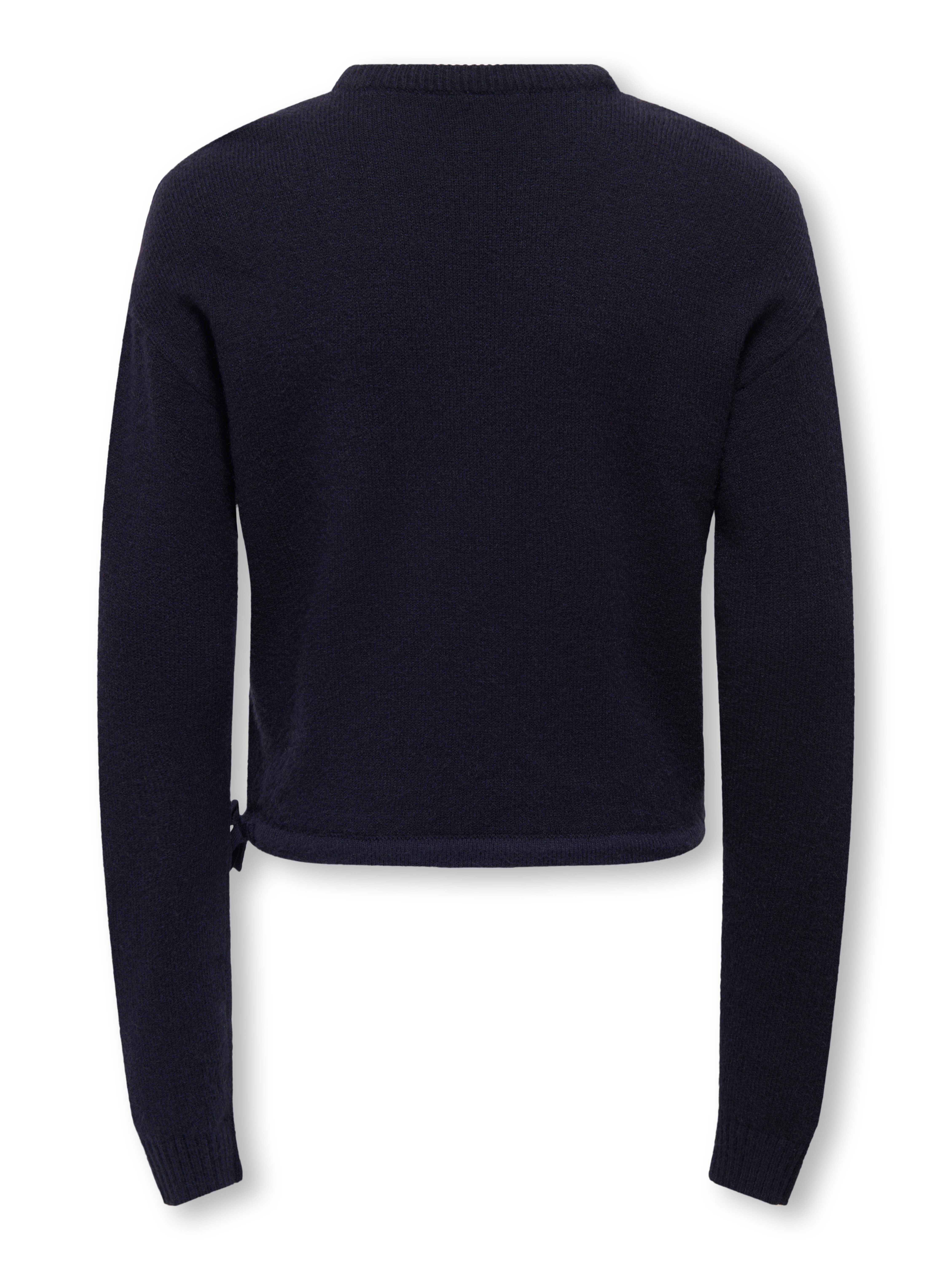 KIDS ONLY Gebreide trui KOGKATIA LS TEXT O-NECK CP KNT