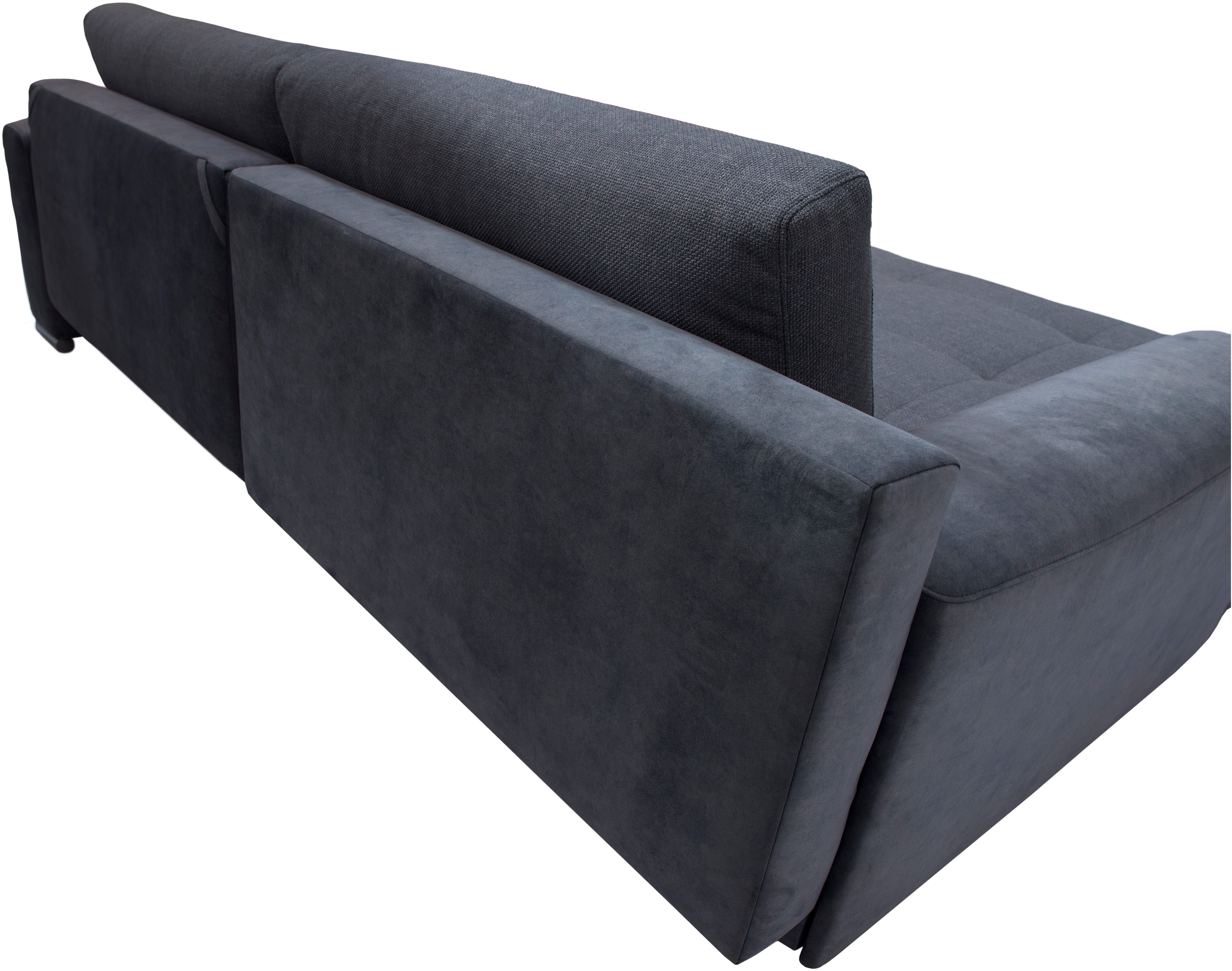 exxpo - sofa fashion Hoekbank Larnaca, incl. bedfunctie en opbergruimte, comfortabel en gezellig,