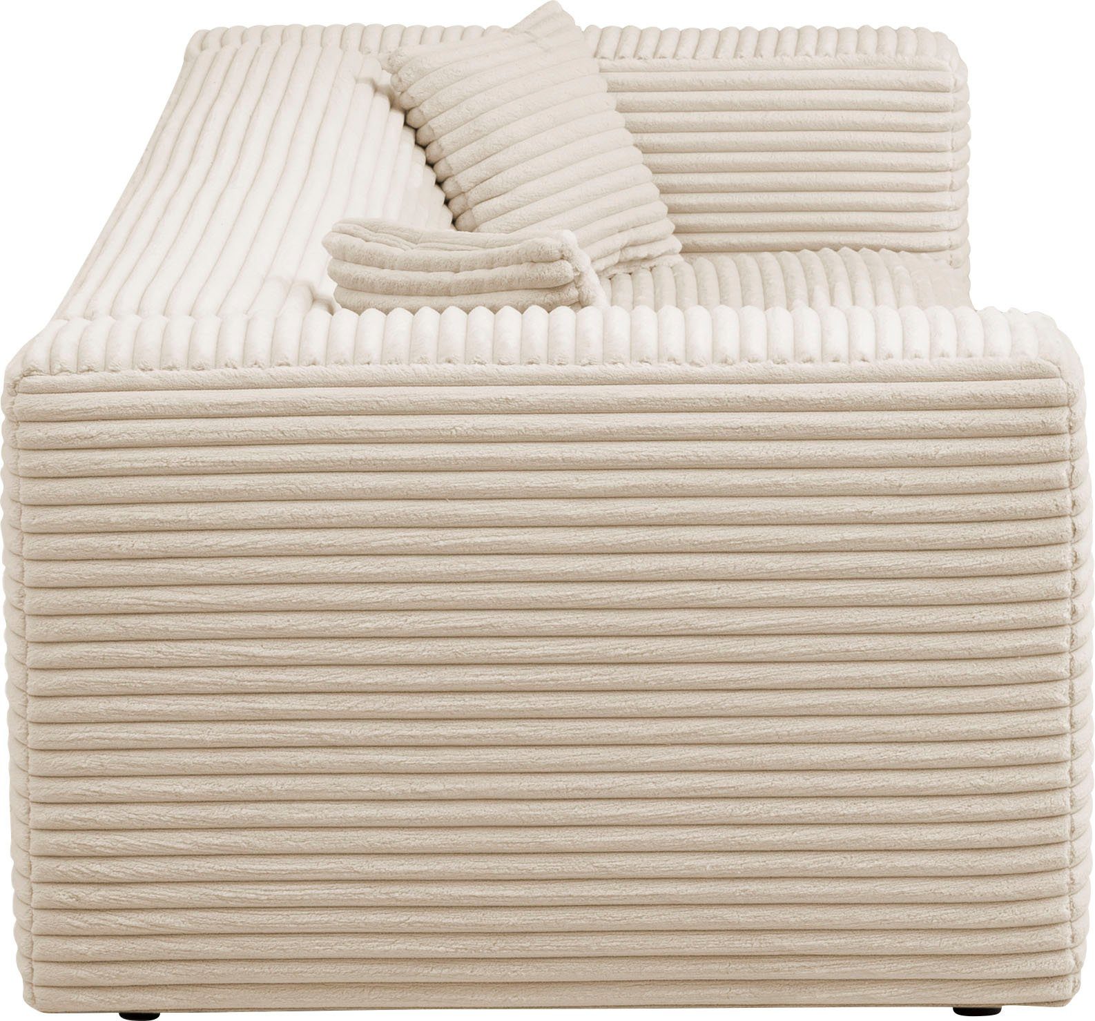 andas 3-zitsbank BAKELS, bank in cord of bouclé stof, sofa in modern ontwerp