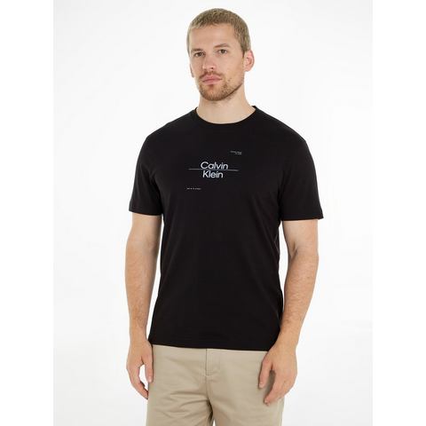 Calvin Klein T-shirt OPTIC LINE LOGO T-SHIRT
