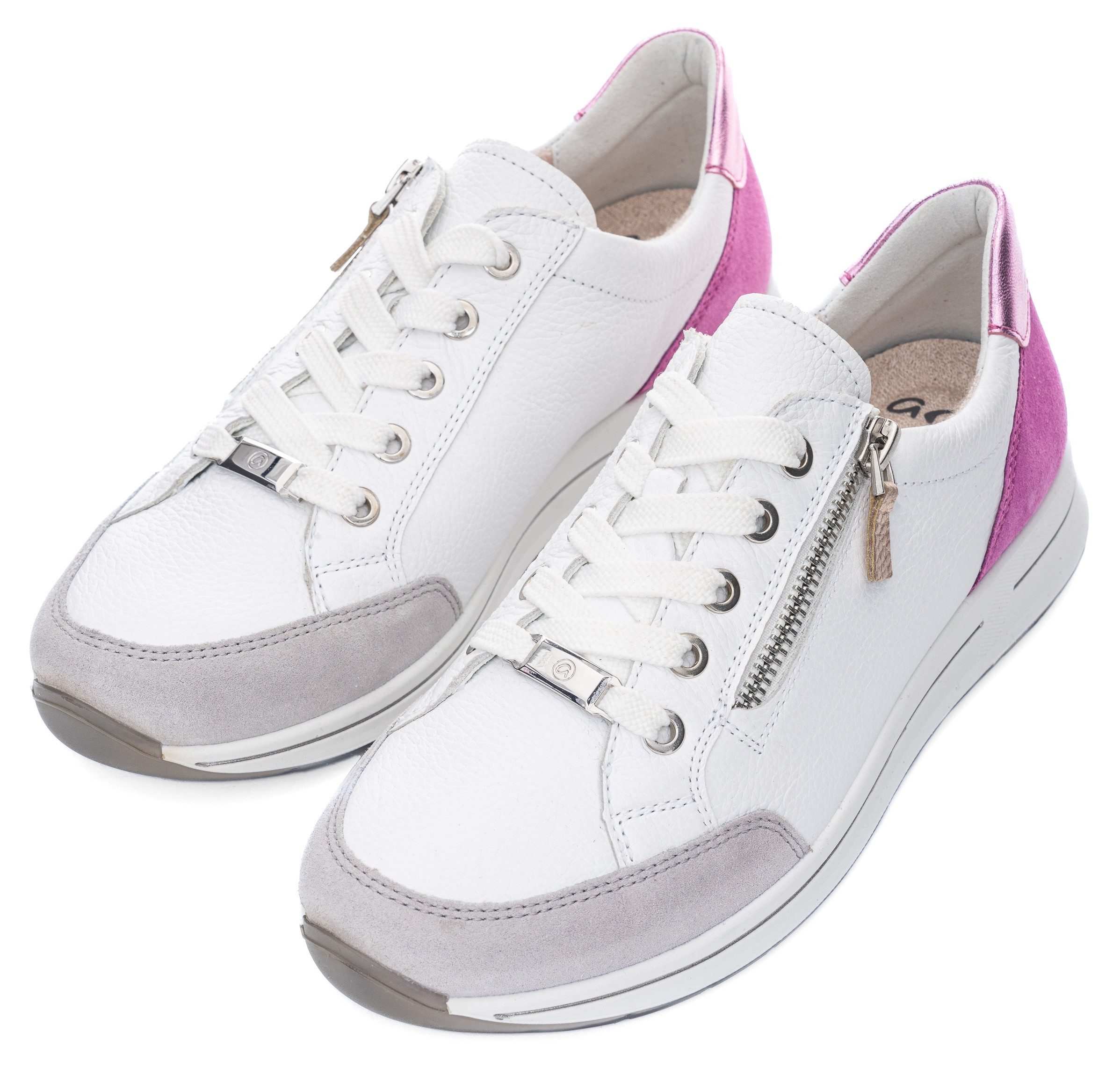 Ara Sneakers met sleehak OSAKA , vrijetijdsschoen, veterschoen, comfortabele schoen in breedte h (= zeer breed)