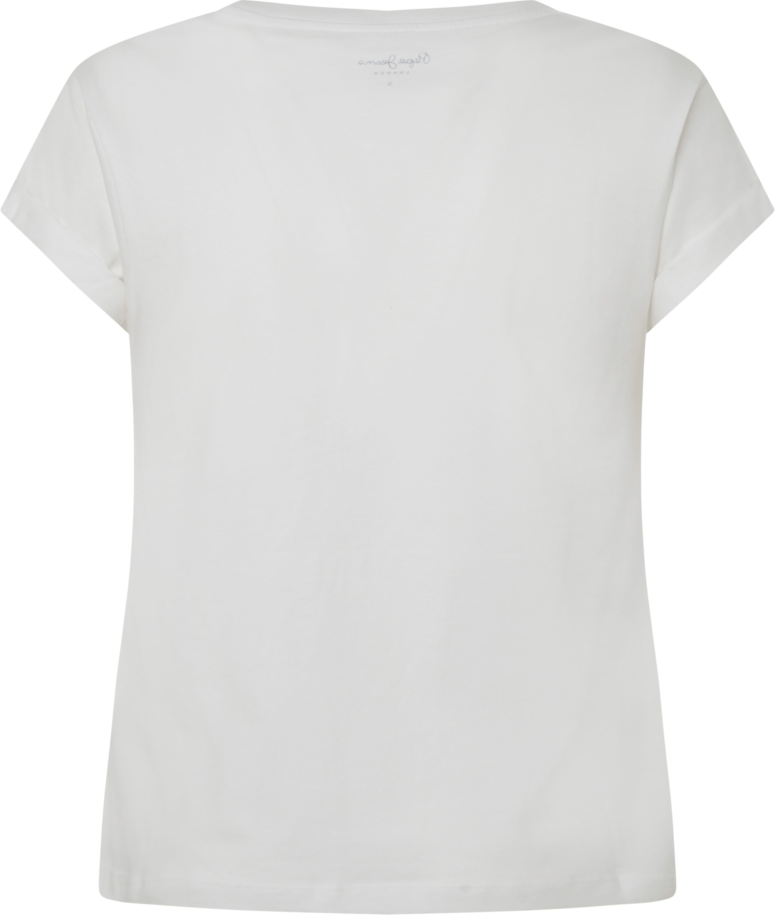 Pepe Jeans T-shirt EVETTE met mouwen met omslagzoom
