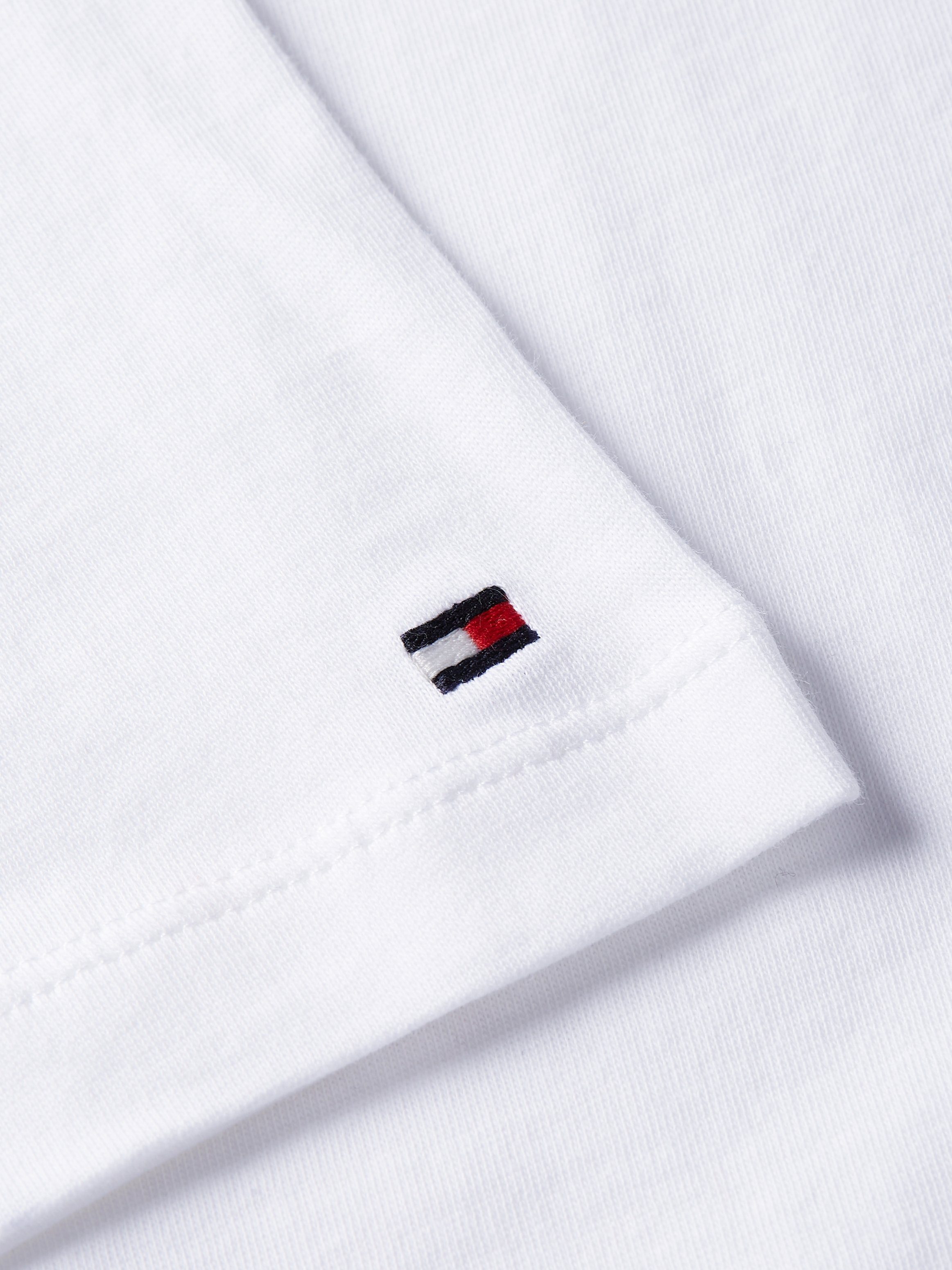 Tommy Hilfiger T-shirt REG CORP LOGO C-NK met logo en borduursel