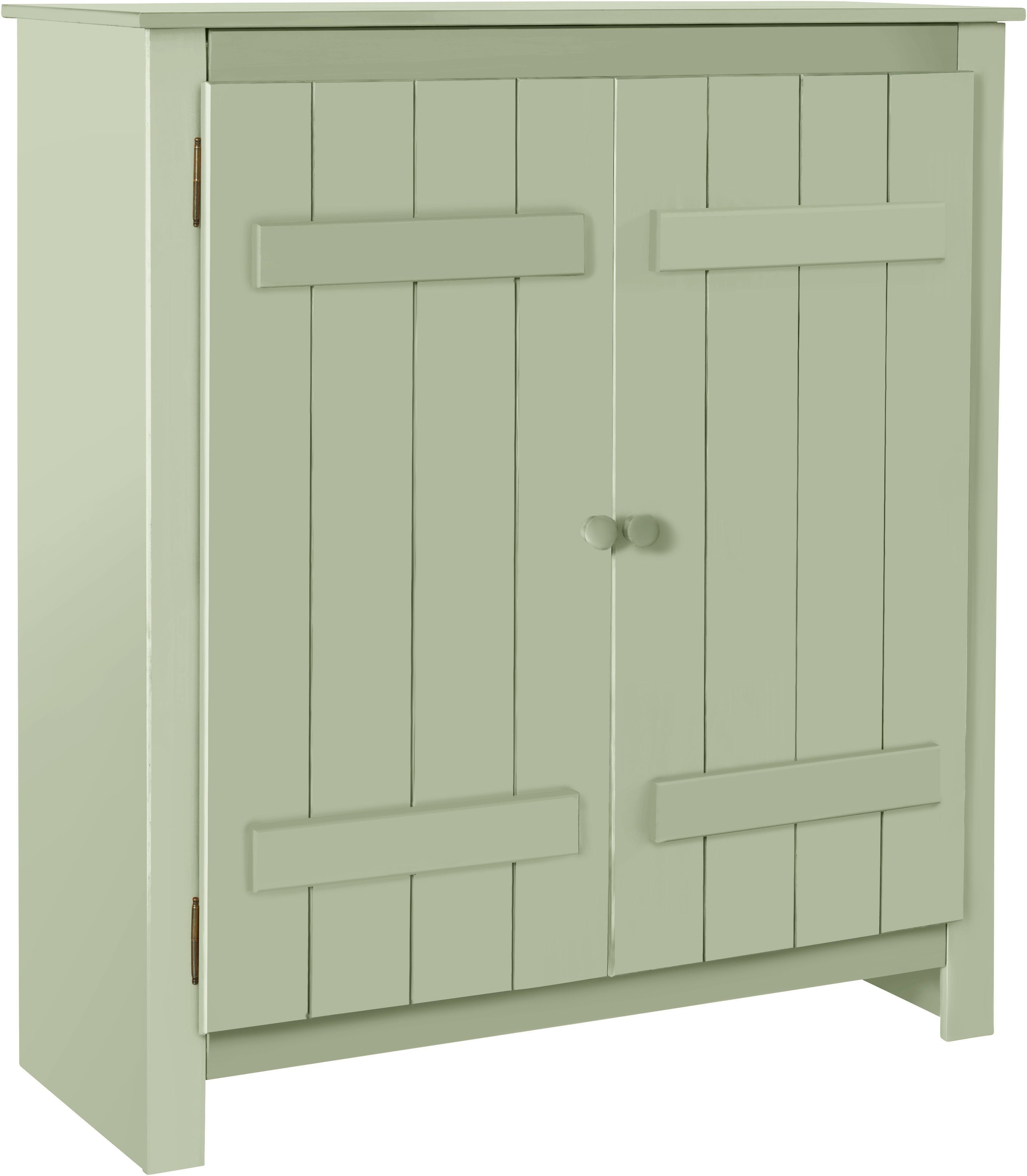 Home affaire Schoenenkast Bertram Massief hout, 2 verstelbare planken, magneetsluiting, hoogte 110 cm