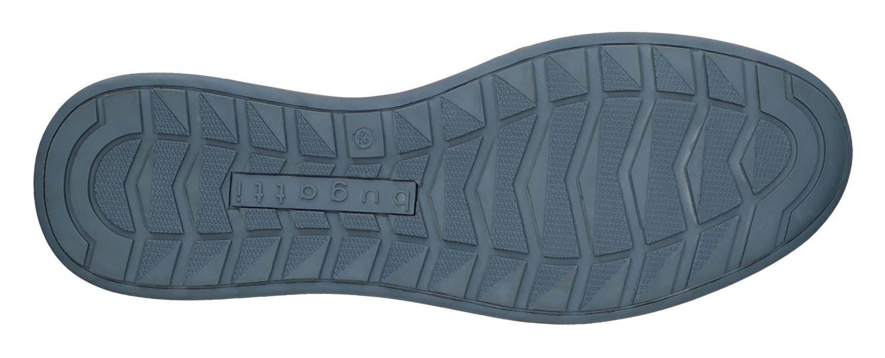 Bugatti Sneakers , business schoen, lage schoen, veterschoen met contrasterende strepen