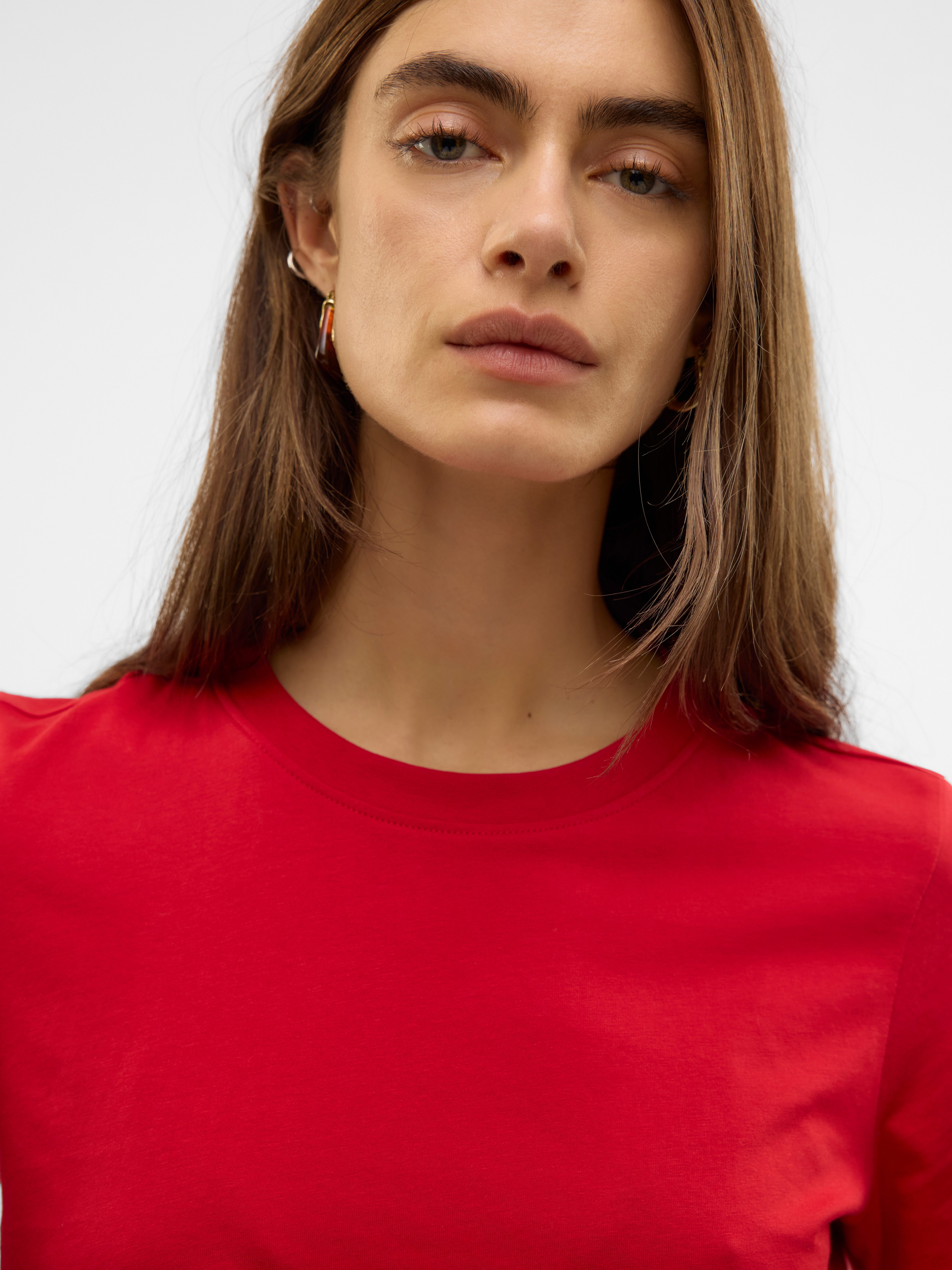 Vero Moda Shirt met korte mouwen VMPAULINA SS T-SHIRT GA JRS NOOS