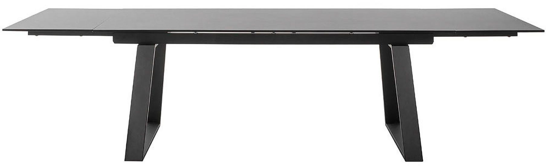 MCA furniture Eettafel NARBONNE onderstel tafel 200-300 cm Keramiek, metaal, eindschuif, uittrekbaar, tafelblad 13 mm, 10-12 personen