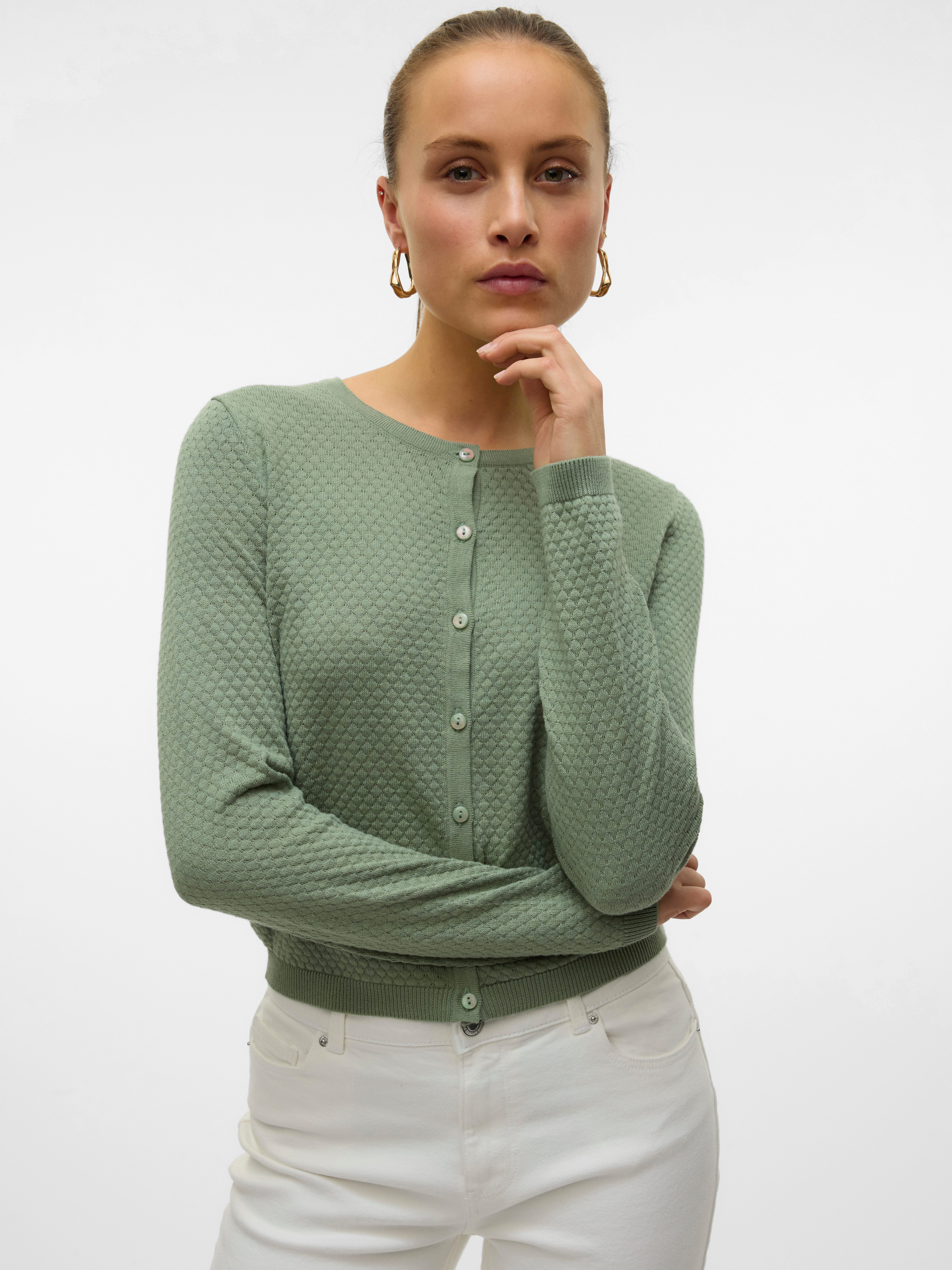 Vero Moda Vest VMCARE STRUCTURE LS BUTTON CARDIGAN