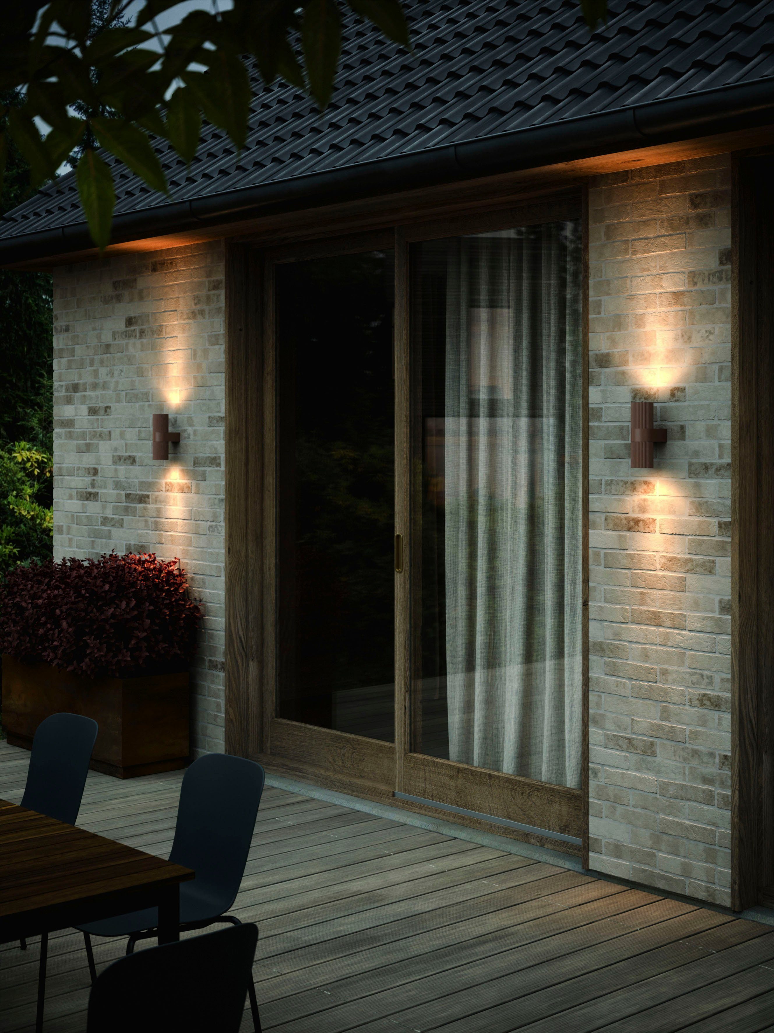 Nordlux Wandlamp voor buiten Kyklop Ripple (1 stuk)