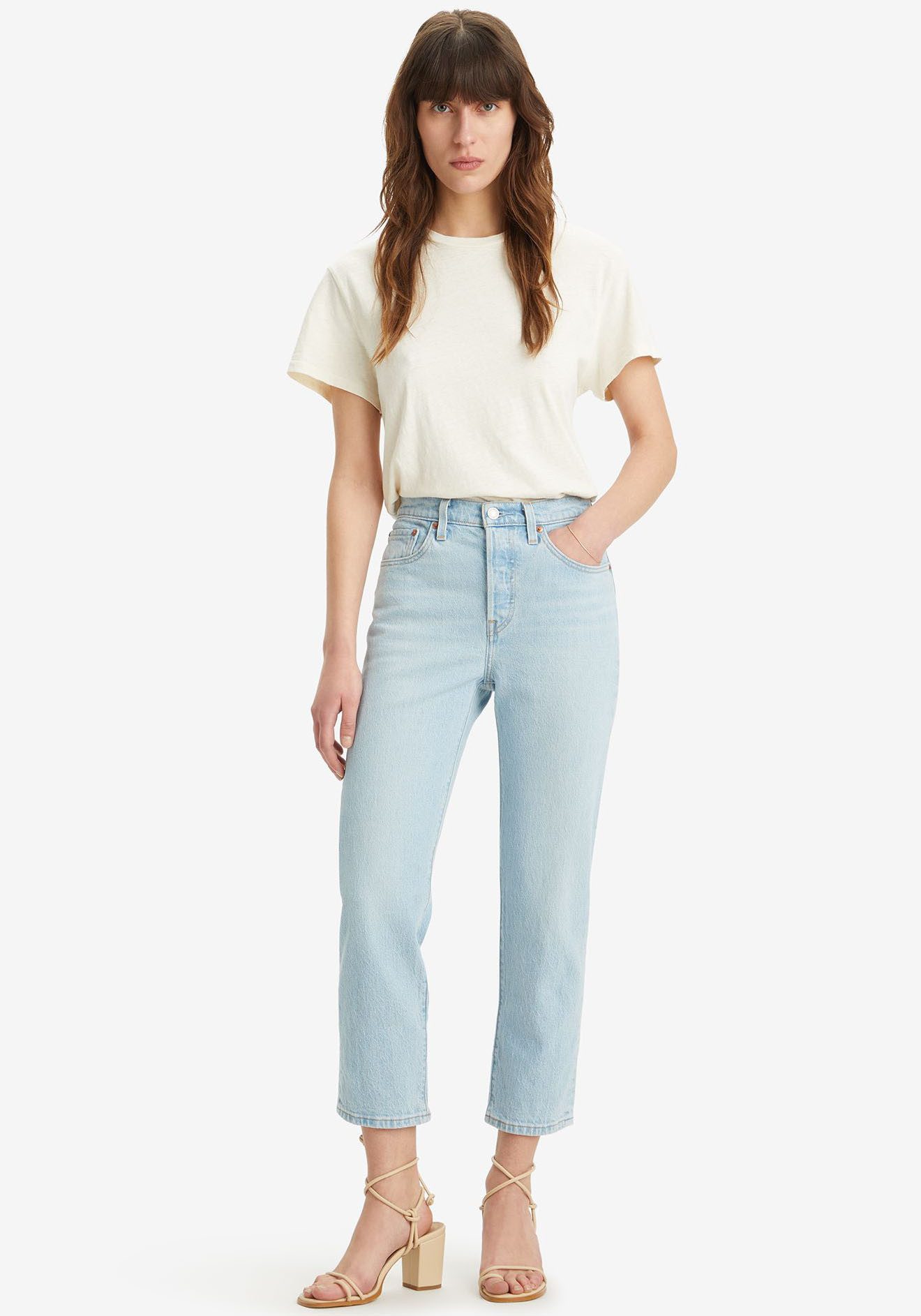 Levi's 7 8 jeans 501 CROP 501 collectie 5-pocket-stijl
