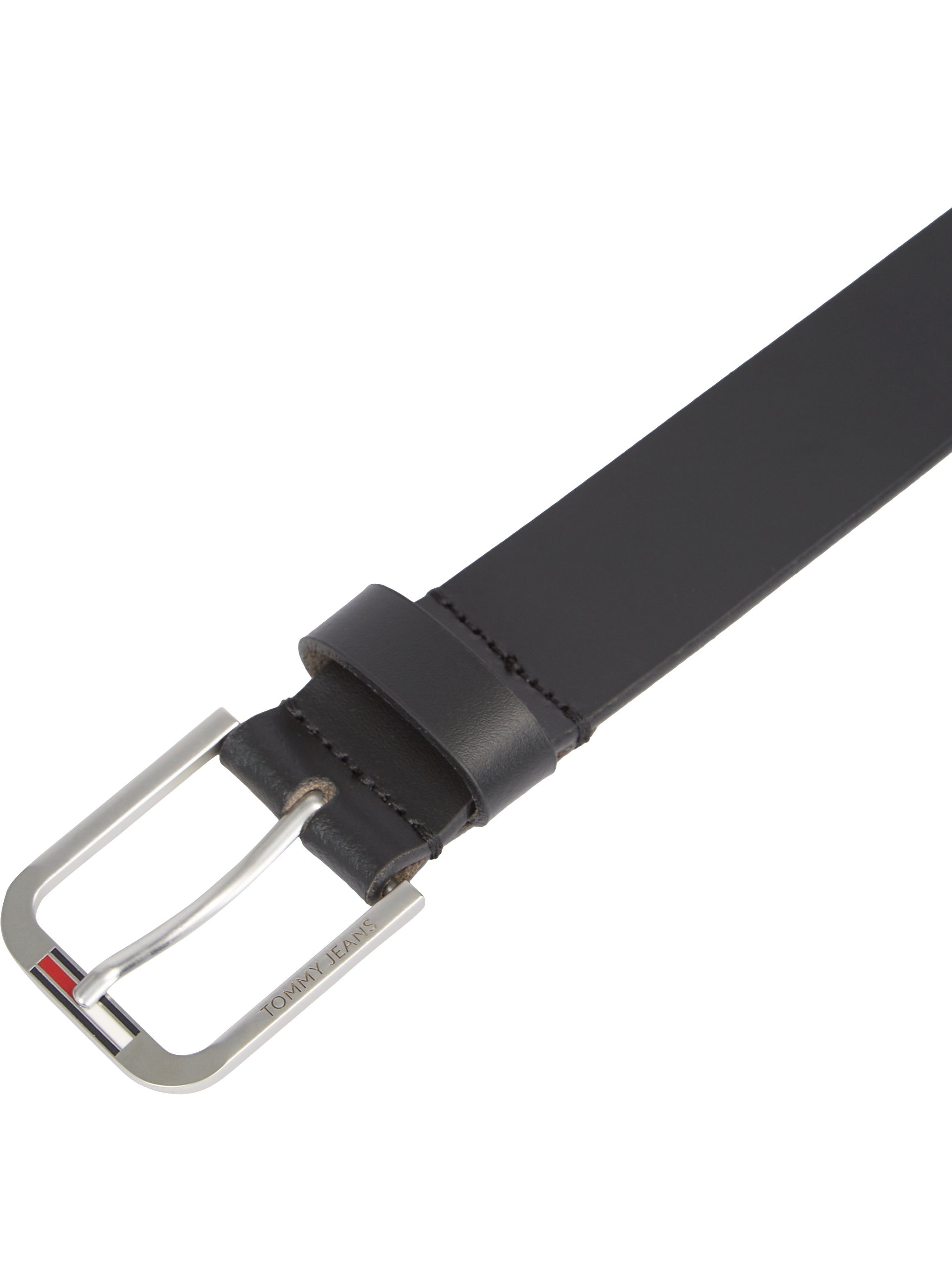 TOMMY JEANS Leren riem TJM AUSTIN 3.5 met een logo-opschrift