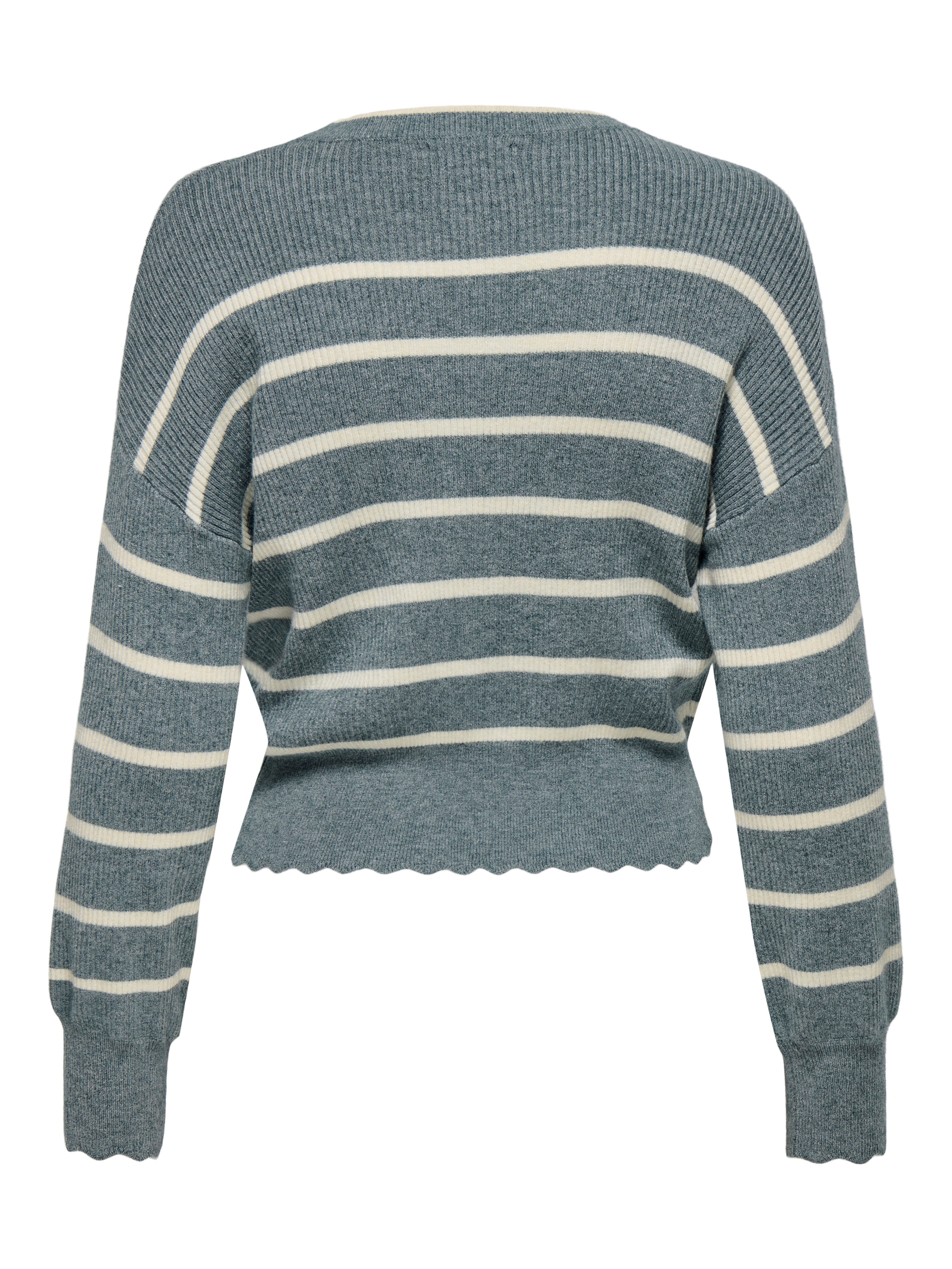 Only Trui met ronde hals ONLIBI LS O-NECK NOOS KNT