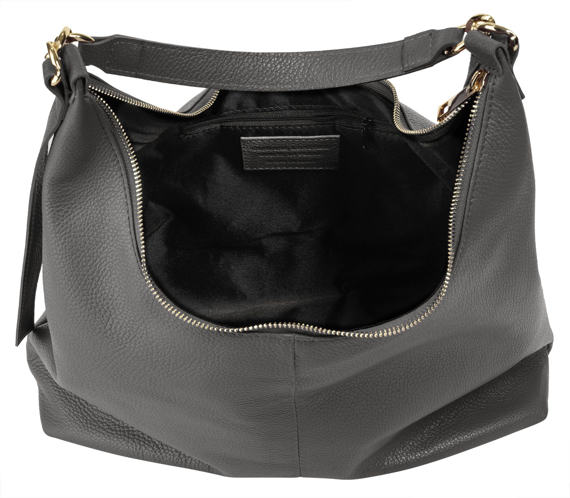 Samantha Look Shopper Made in Italy, Grote handtas met smartphonevak, schoudertas met draagriem