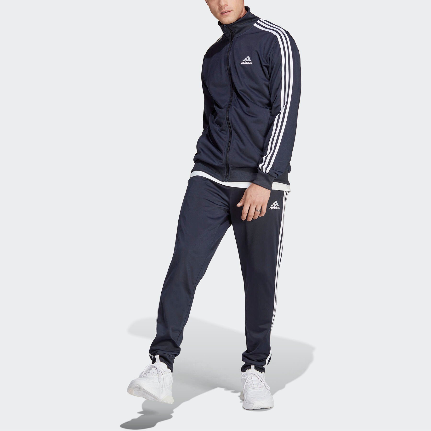 adidas Sportswear Trainingspak Basic 3-strepen tricot (2-delig)