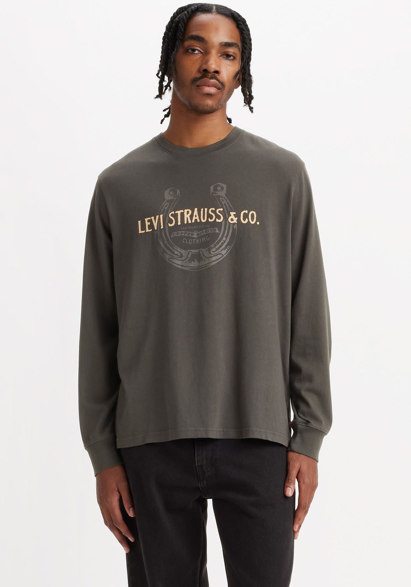 Levi's® Shirt met lange mouwen RELAXED LS GRAPHIC TEE