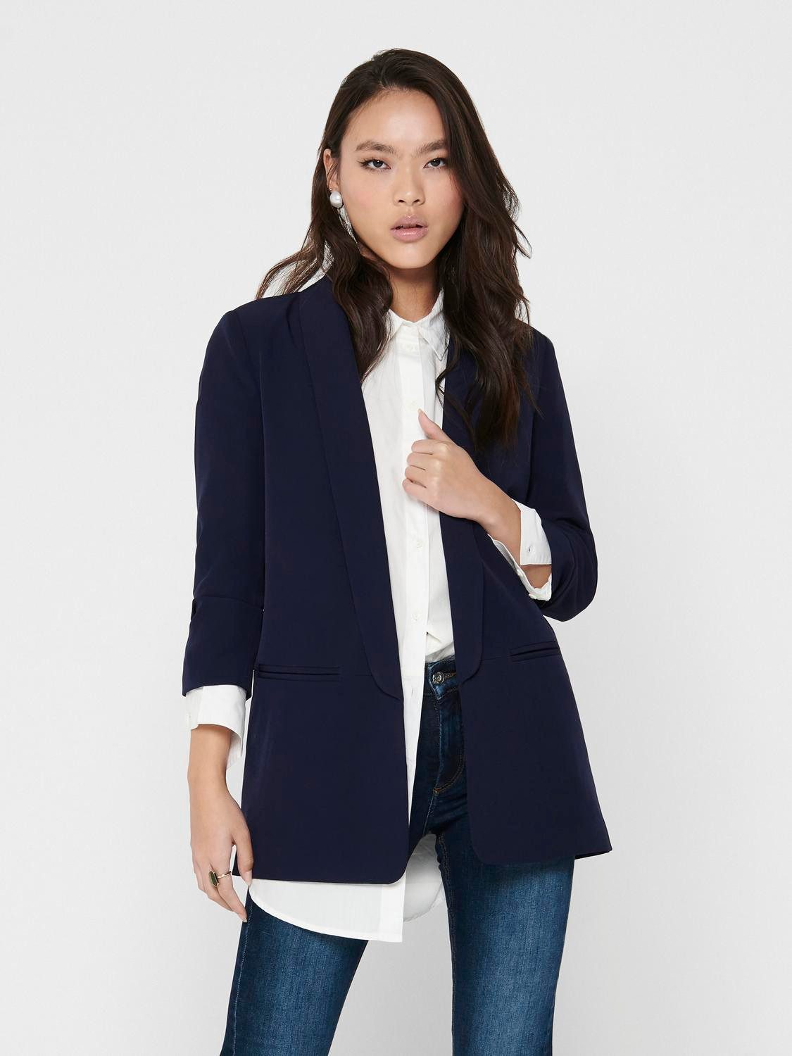 NU 21% KORTING: ONLY lange blazer ONLELLY