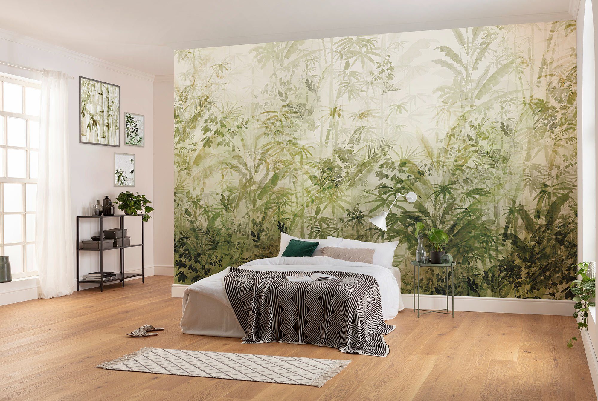 Komar Wanddecoratie Bamboe forest Wanddecoratie - zonder lijst (1 stuk)