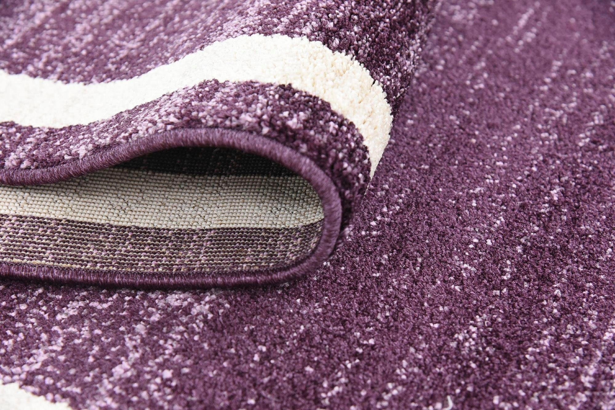 Myflair Möbel & Accessoires Vloerkleed Goede tijden voorraadopruiming Korte pool, geweven, gemêleerde look, met randdessin