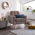 exxpo - sofa fashion fauteuil grijs