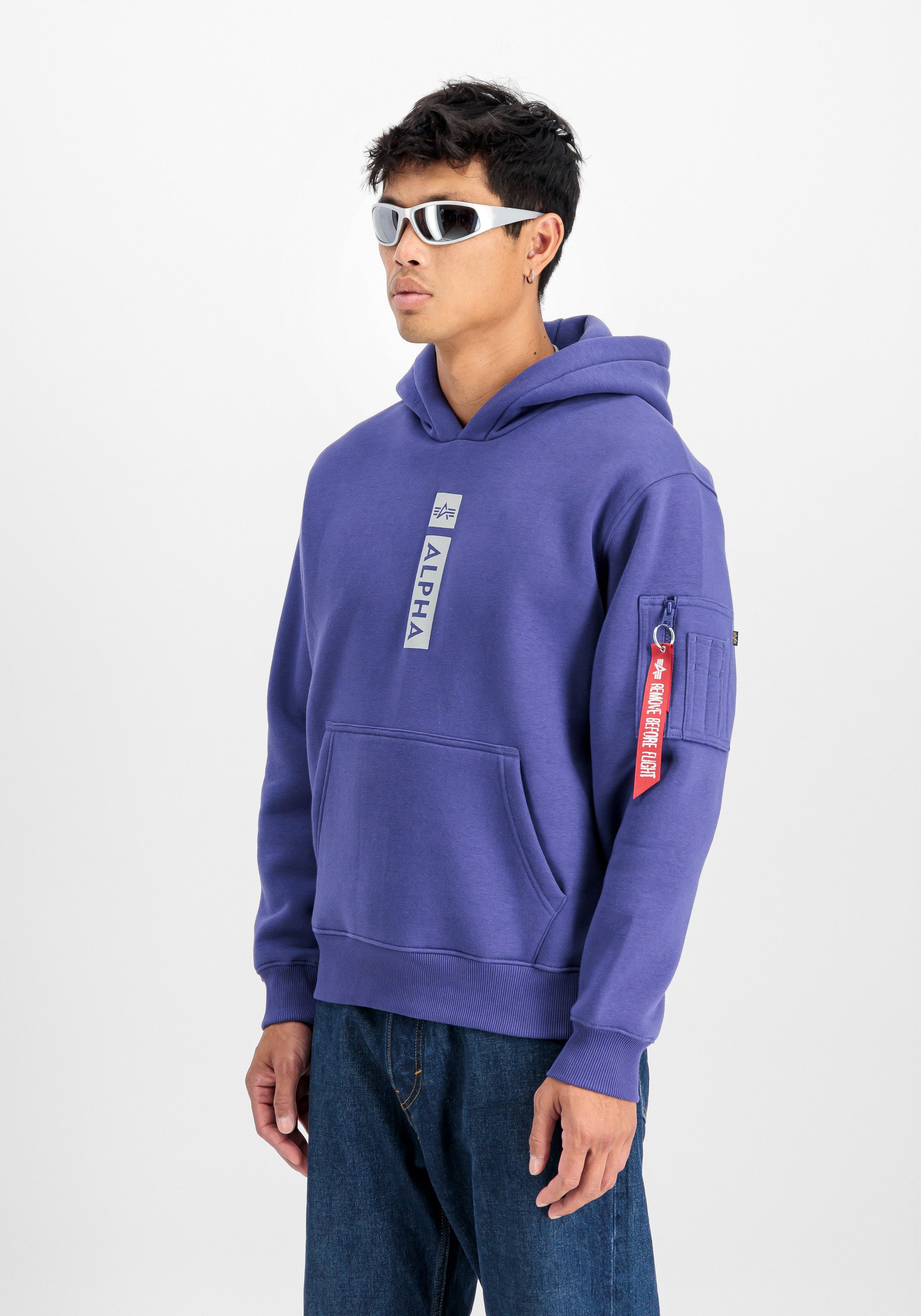 Alpha Industries Hoodie Alpha Industries Men - Hoodies Alpha Puff Print Hoodie