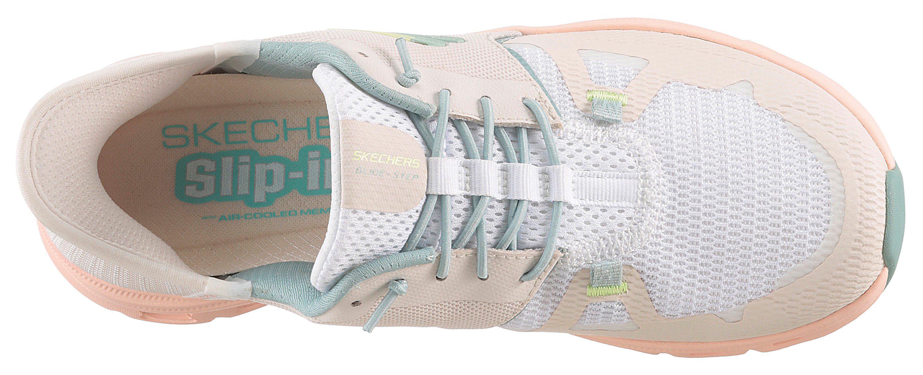 Skechers Slip-on sneakers GLIDE-STEP PRO trekkingschoenen, slippers, vrijetijdsschoen met slip-ins functie
