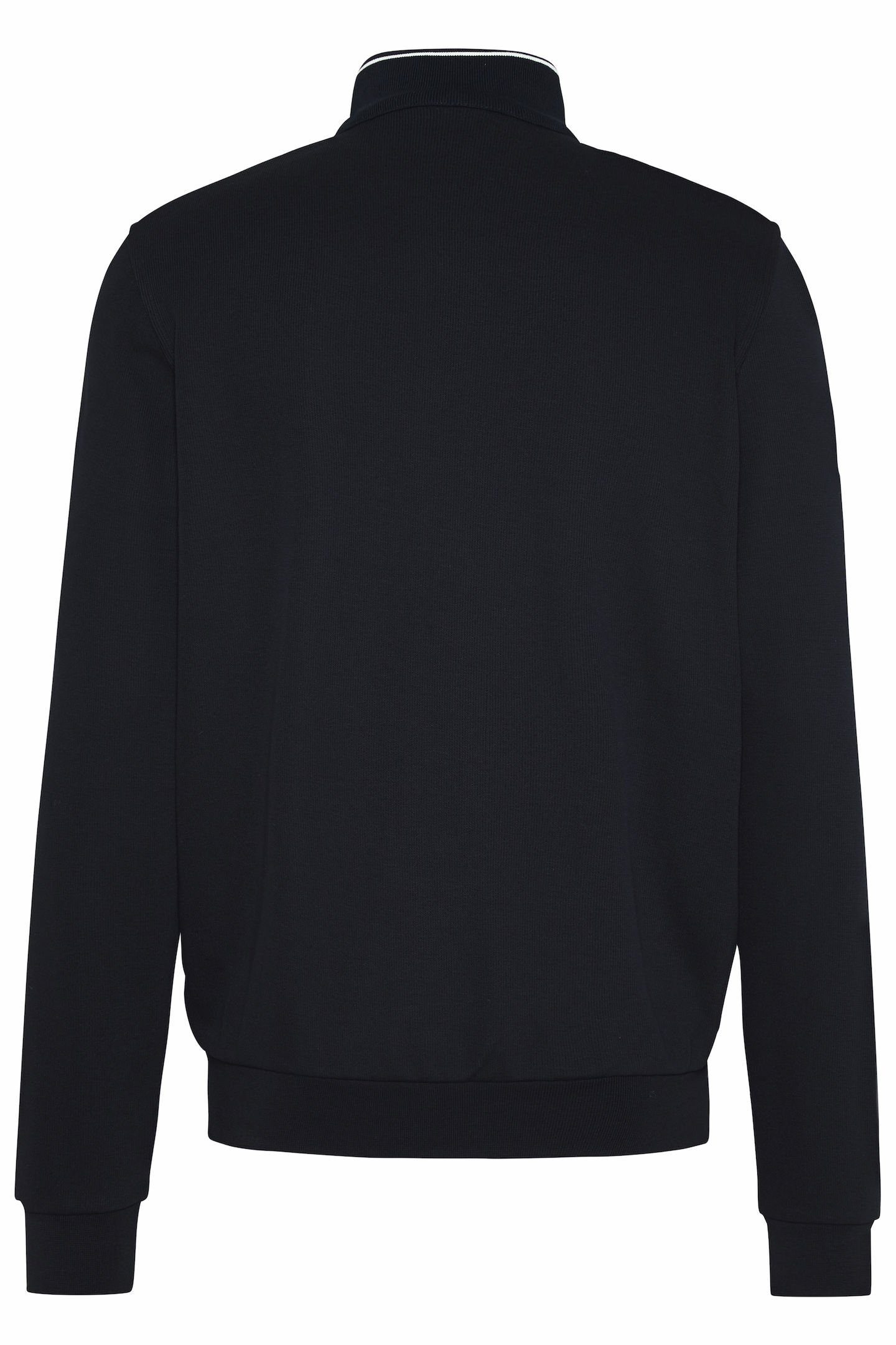 Bugatti Sweatvest met sportieve opstaande kraag
