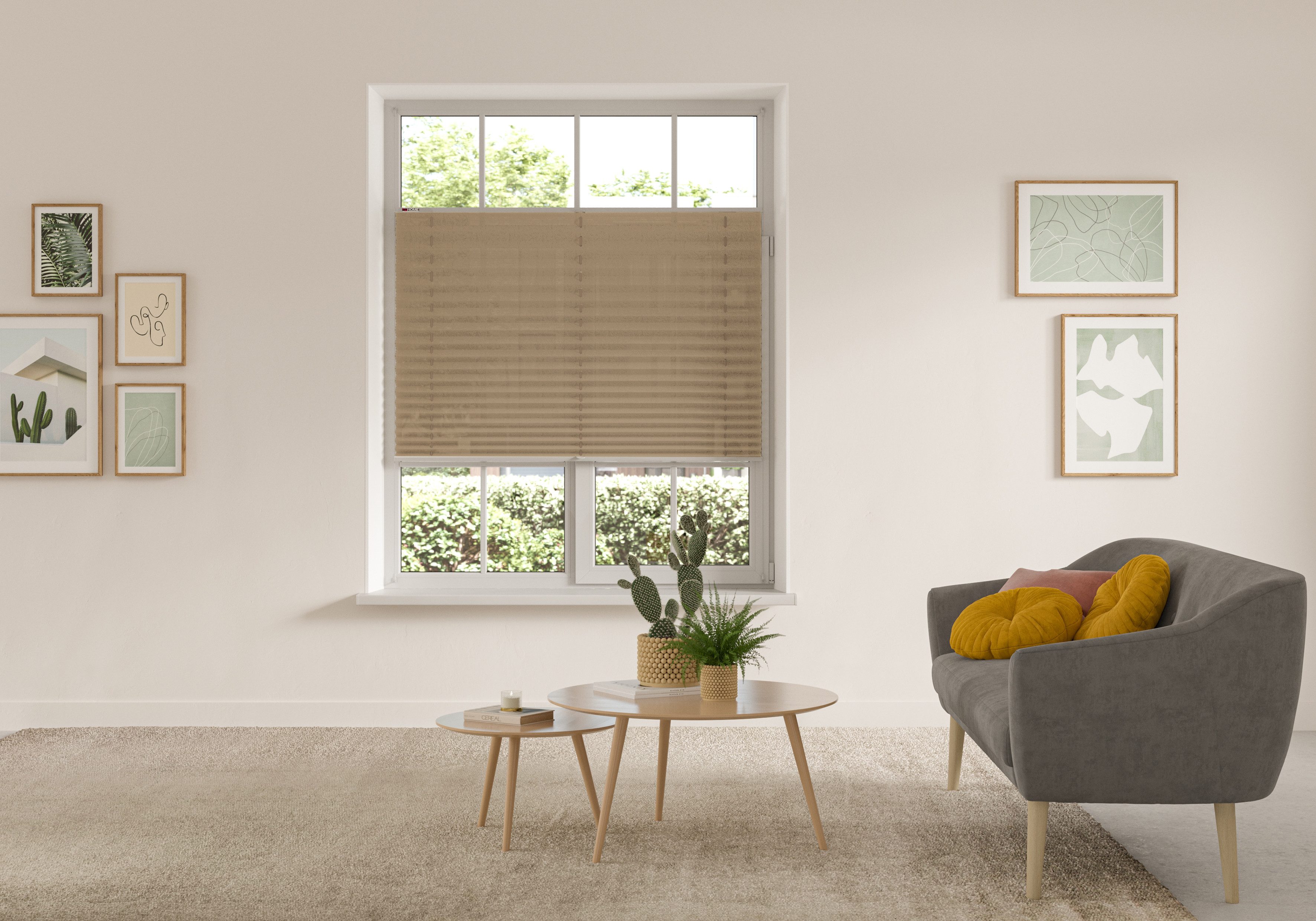 my home Plissé DAHRA - in crush-look Standaardmaat, bestseller met ruim 5500 4,5-sterren-beoordelingen, klemsteun (1 stuk)