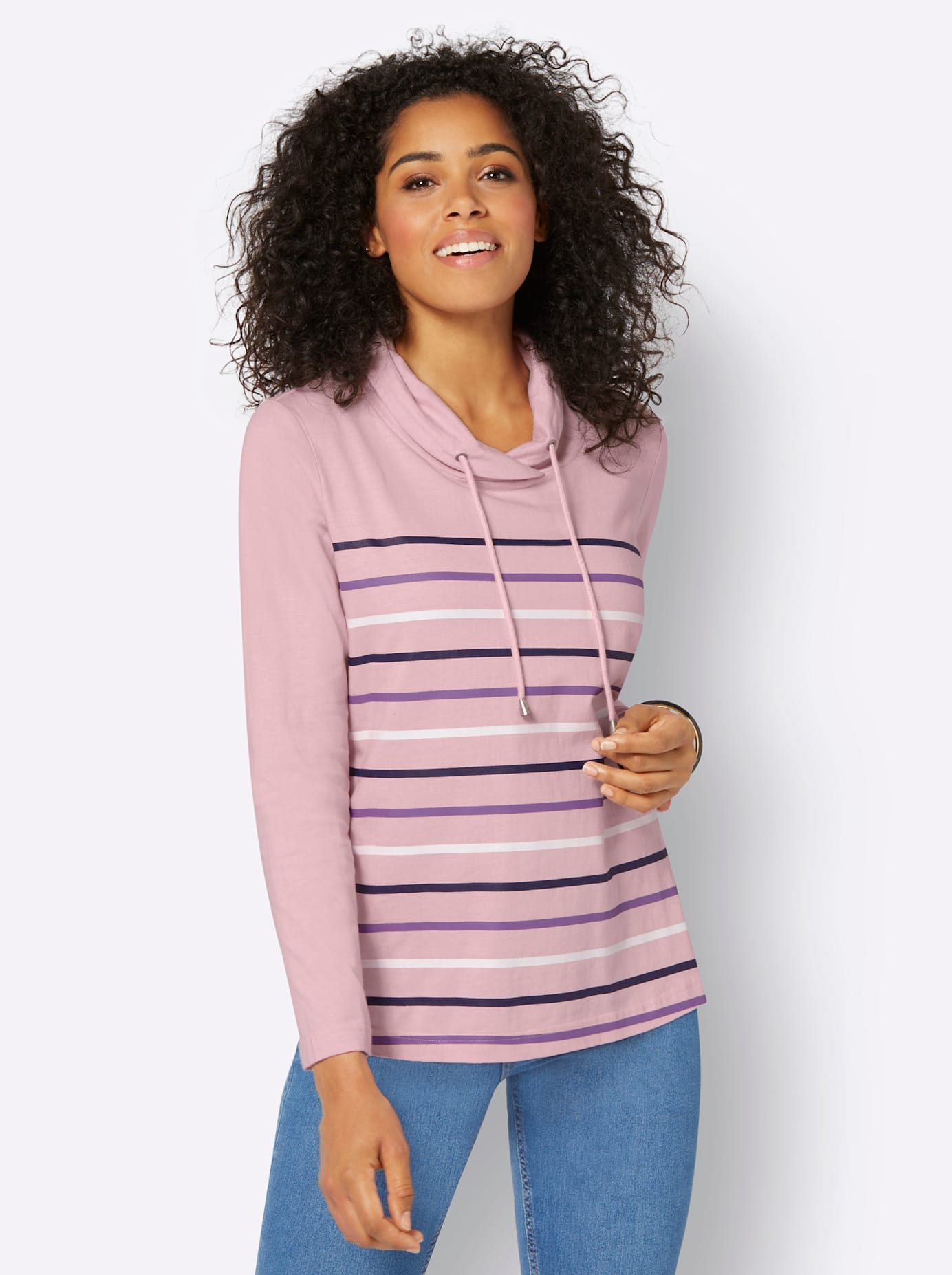 Casual Looks Shirt met lange mouwen Shirt (1-delig)
