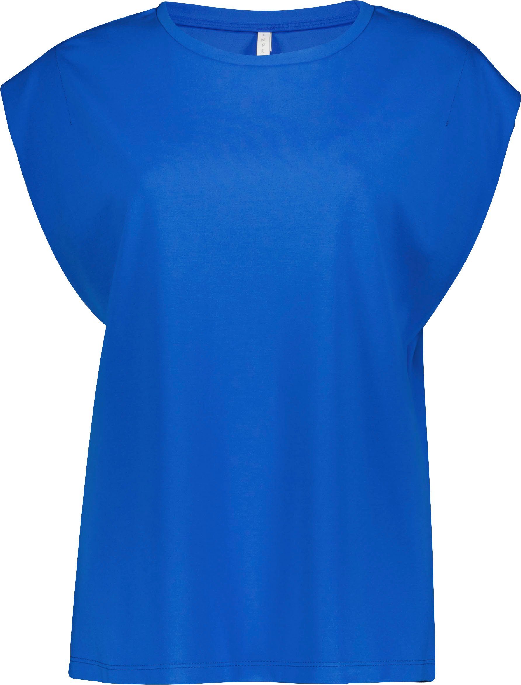 IMPERIAL T-shirt Mouwloos "Punto Milano" shirt met omgeslagen armsgaten