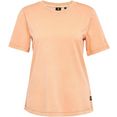 g-star raw t-shirt regular fit thee overdyed met prachtig kleureffect door de overdyed-look oranje