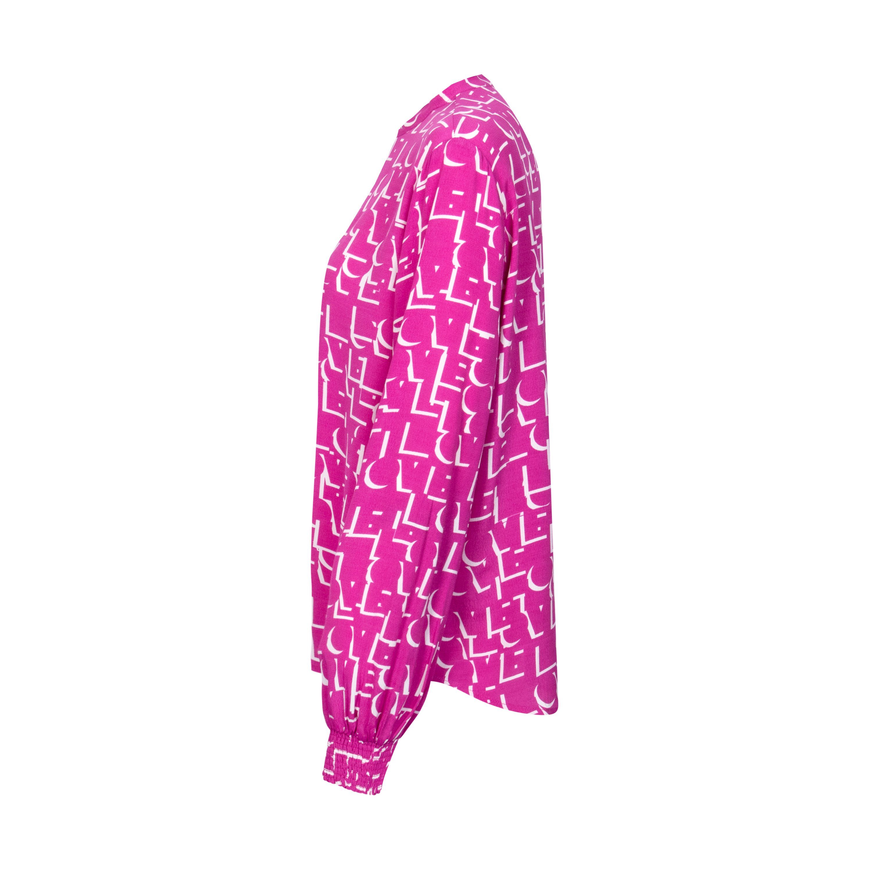 Lieblingsstück Blouse zonder sluiting ErsiliaL met grafische print