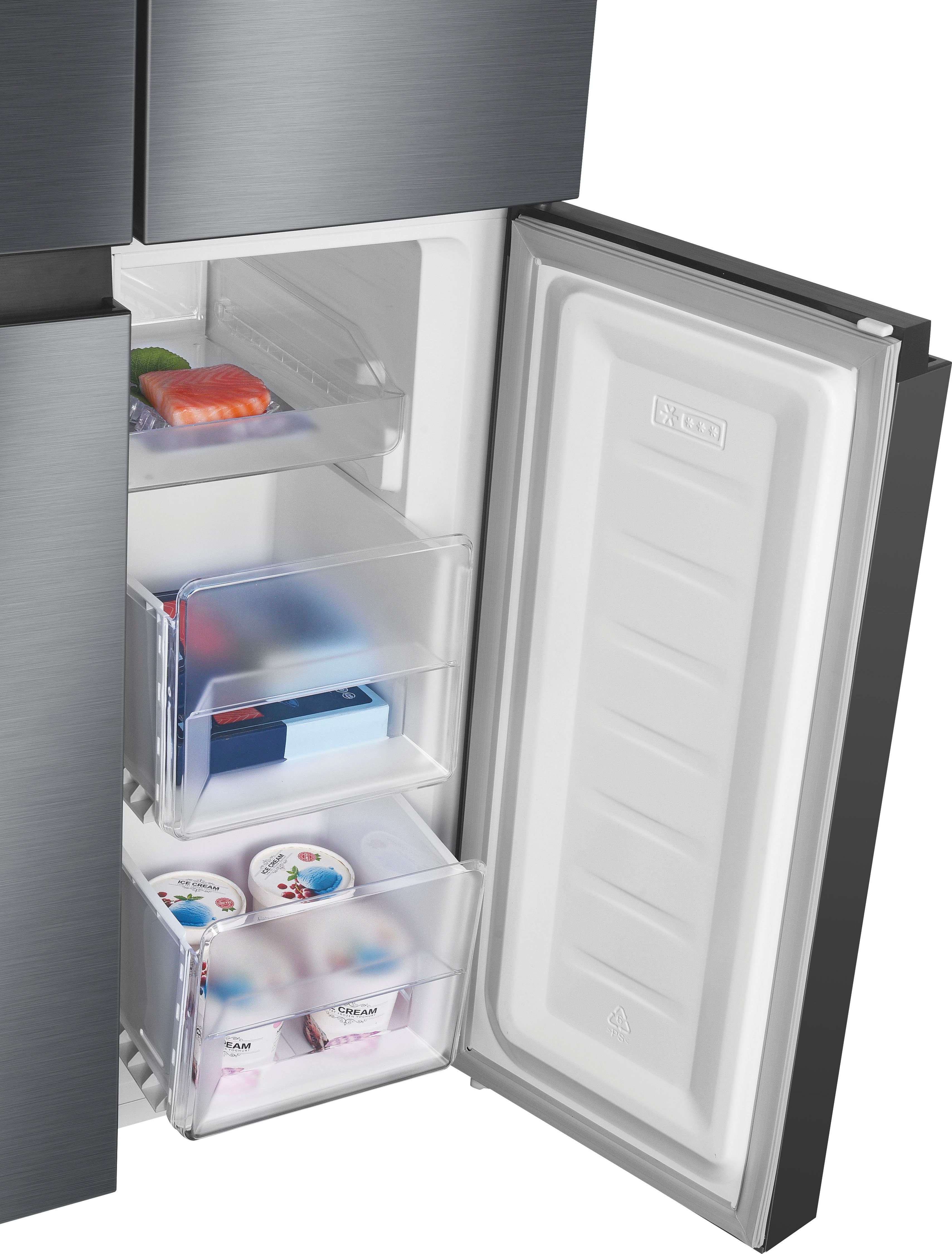 Hanseatic MultiDoor HCDC18080CI NoFrost, display, deuralarm