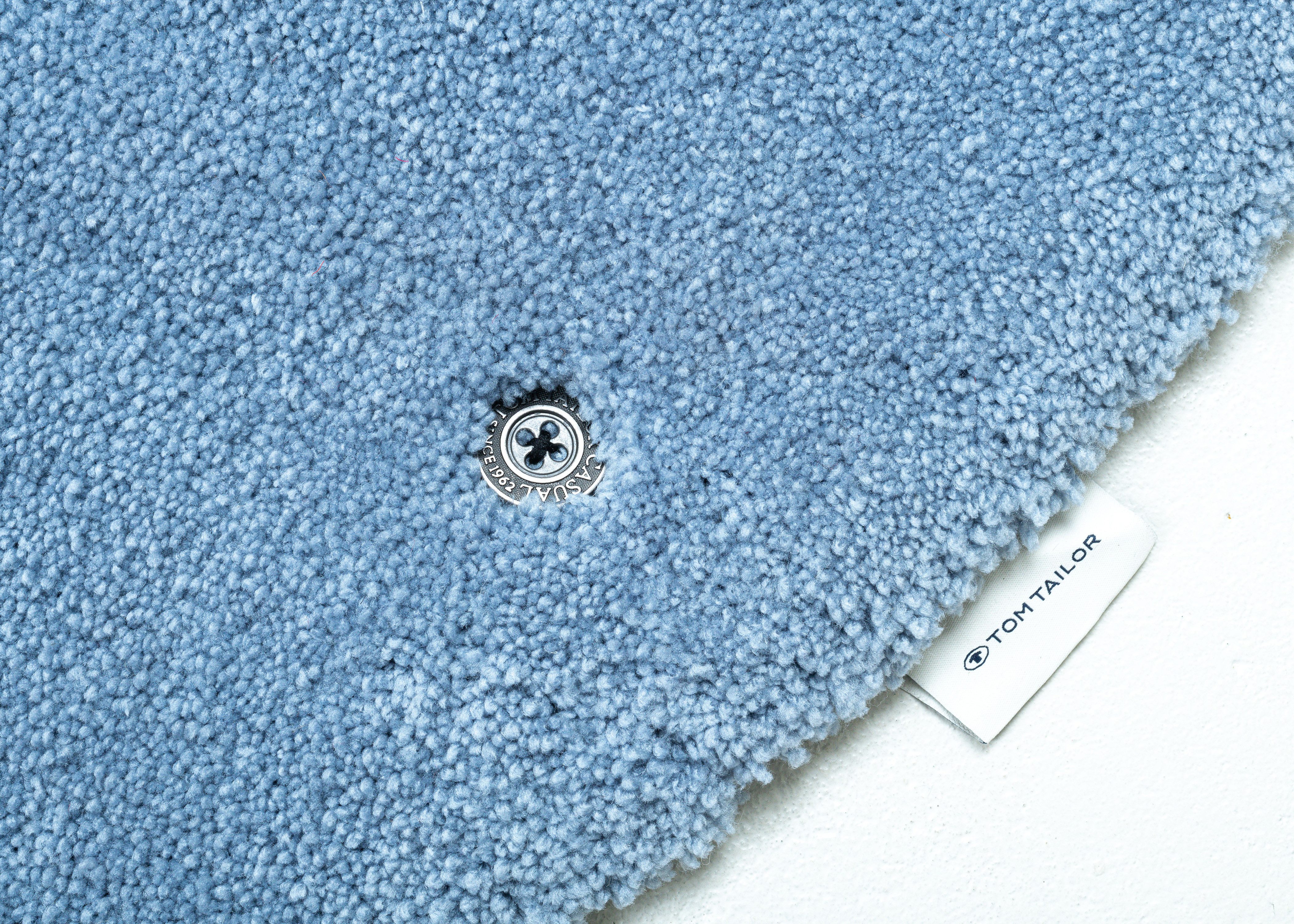 TOM TAILOR HOME Hoogpolig vloerkleed Shaggy-vloerkleed Cozy Uni kleuren, ook in pastelkleuren, zacht & knuffelig