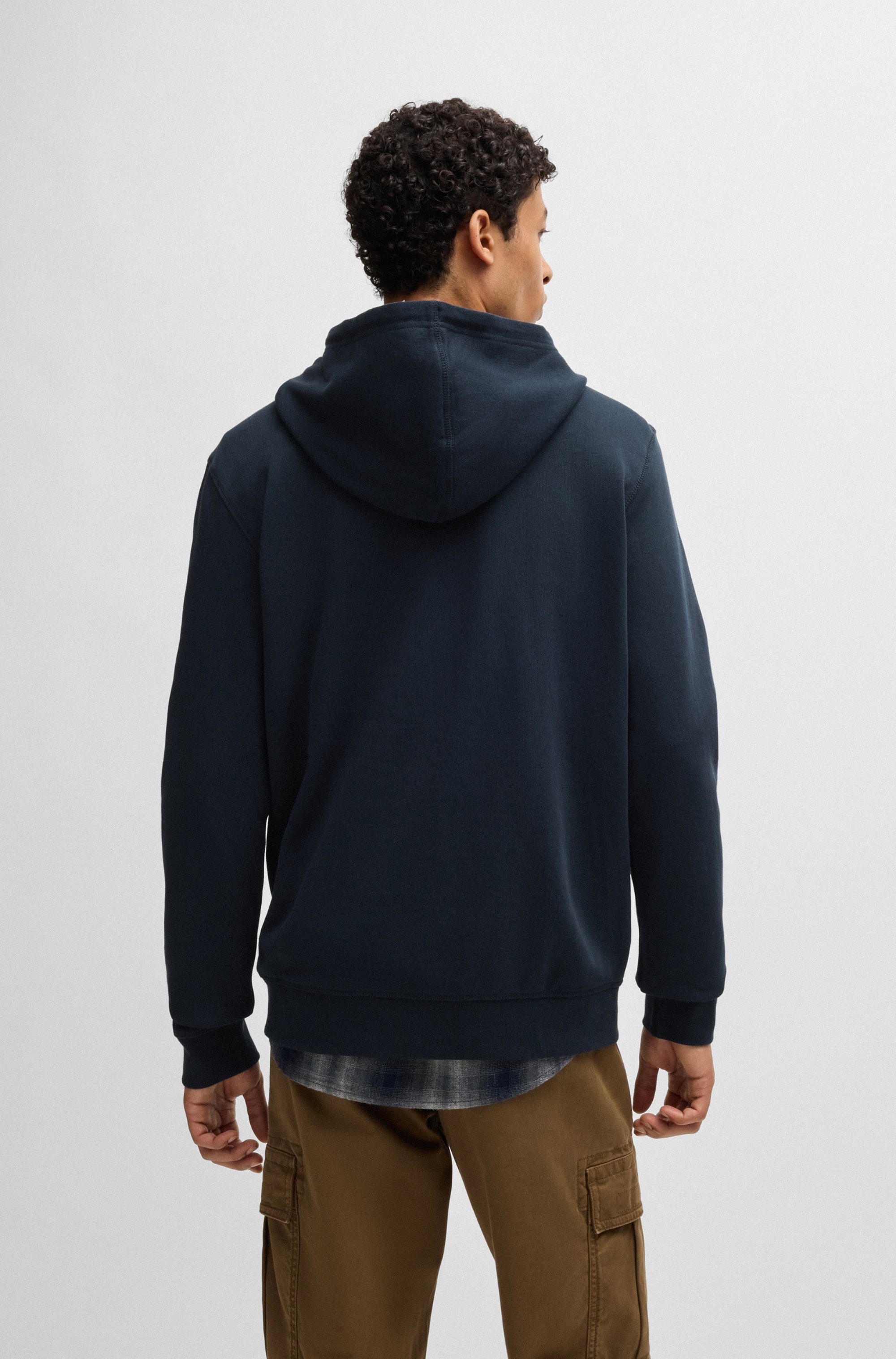 Boss Orange Hoodie Wetalk met geborduurd boss merkembleem