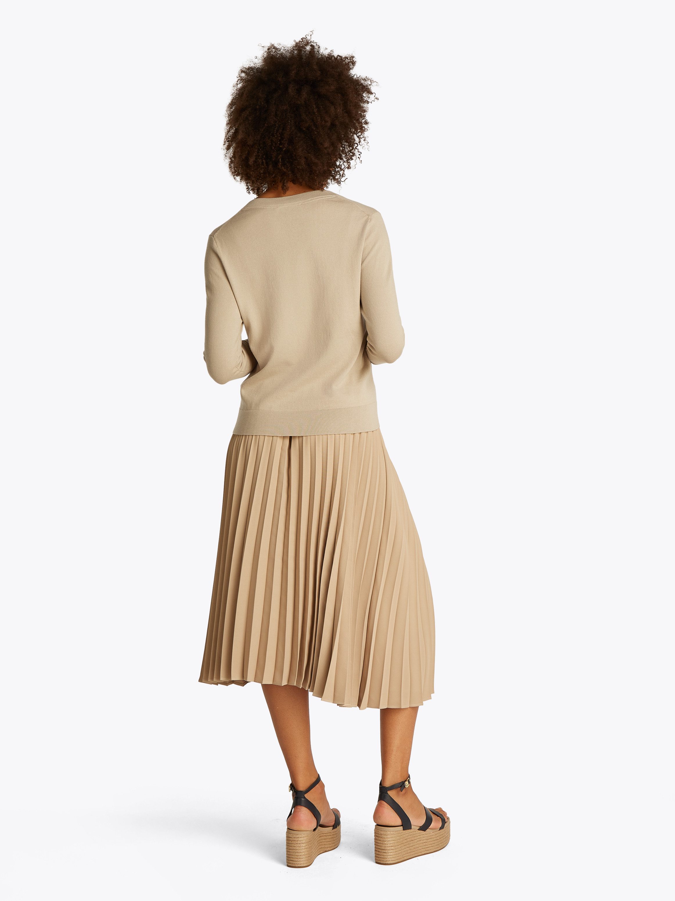 Tommy Hilfiger Trui met V-hals met logoborduursel
