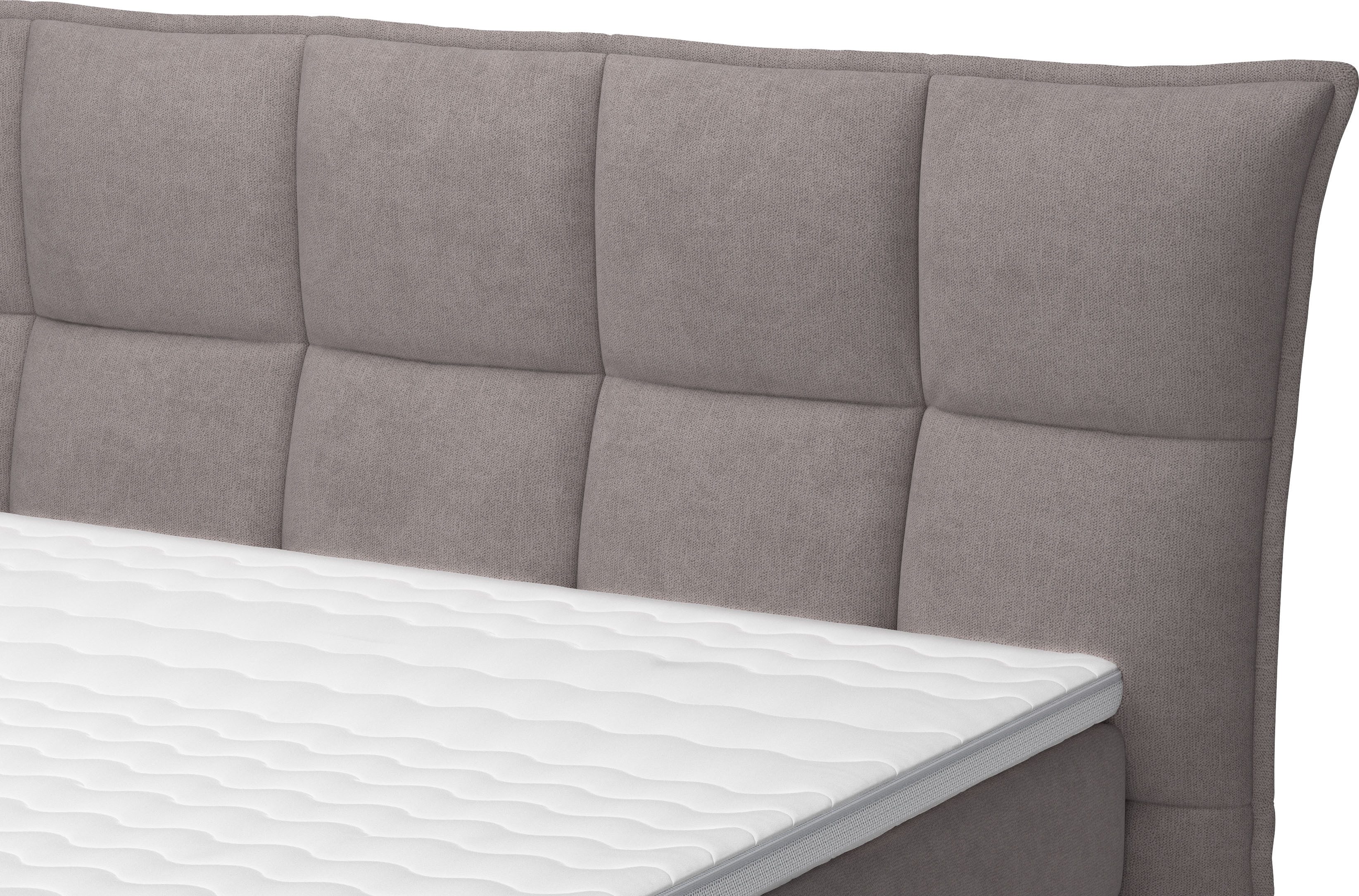 COTTA Boxspring Sarah inclusief topper, 2 matraskernen, hardheden h2, h3 of h4