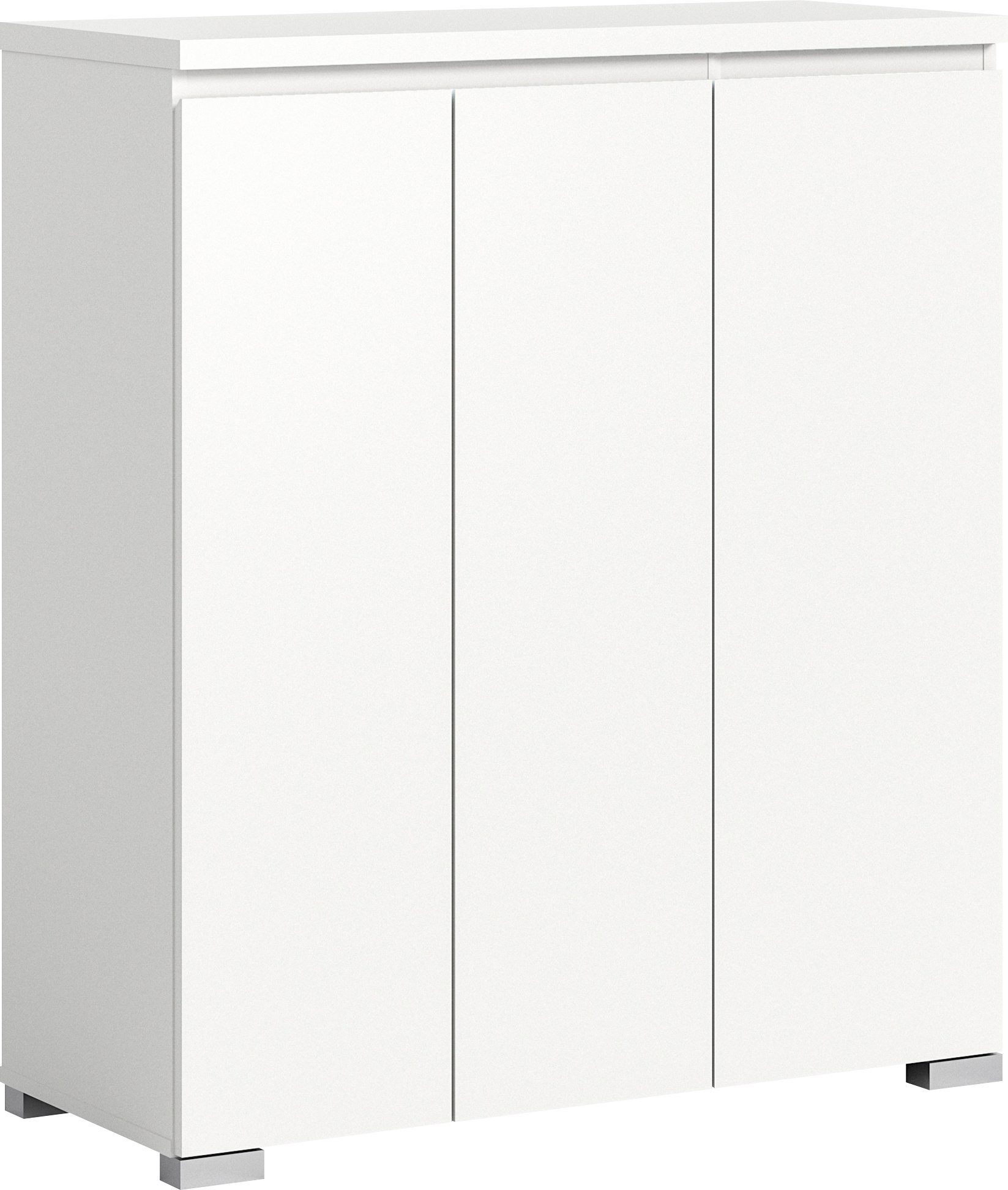 INOSIGN Schoenenkast Skoskap, Diepte 40 cm, 3 Deuren, 10 Vakken, 8 Planken Plaats voor ca. 17 paar schoenen, commode, schoenenkast, schoenenrek
