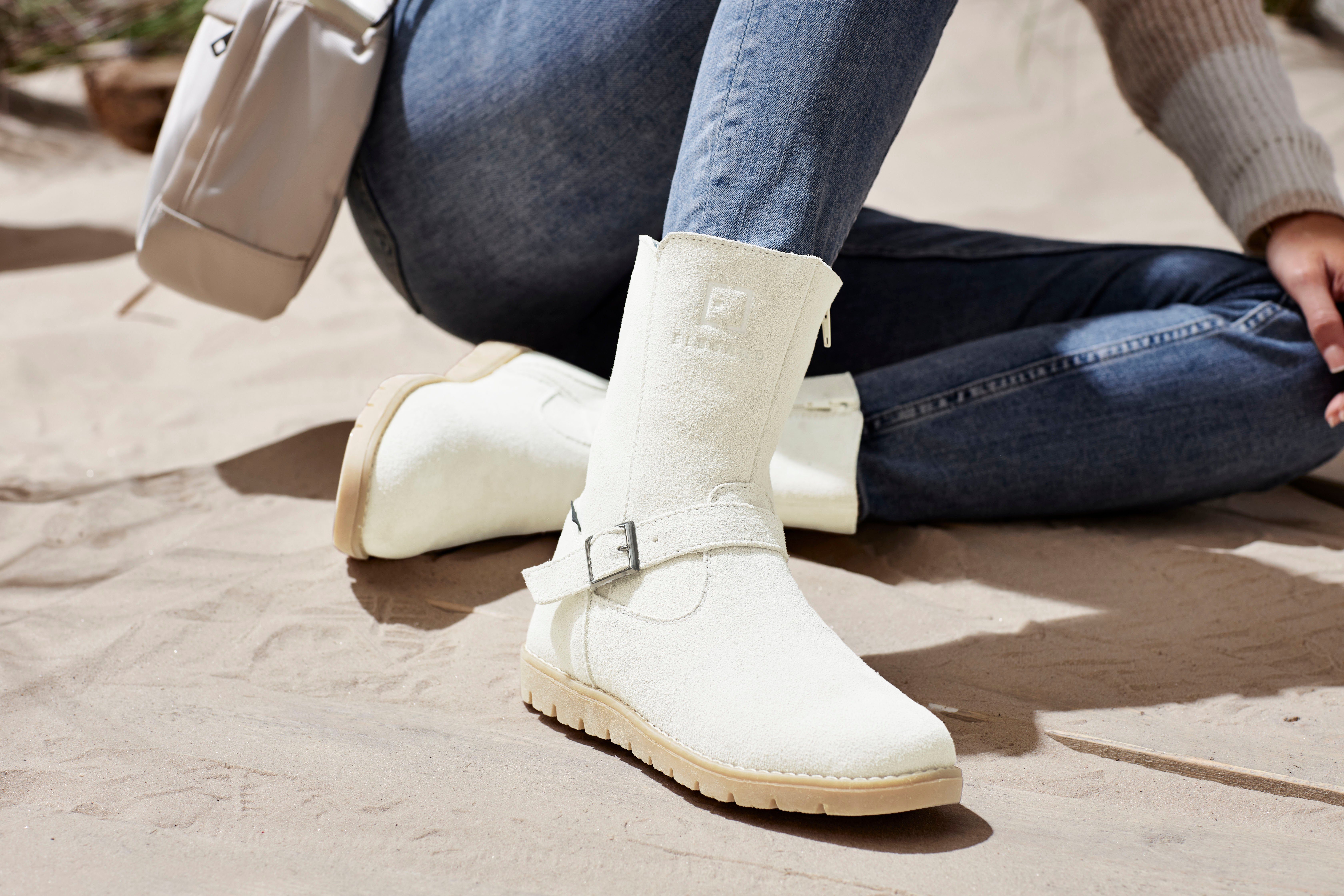Elbsand Winterlaarzen Boots, winter enkellaars, leer, wind- & waterafstotende Tex-membraan
