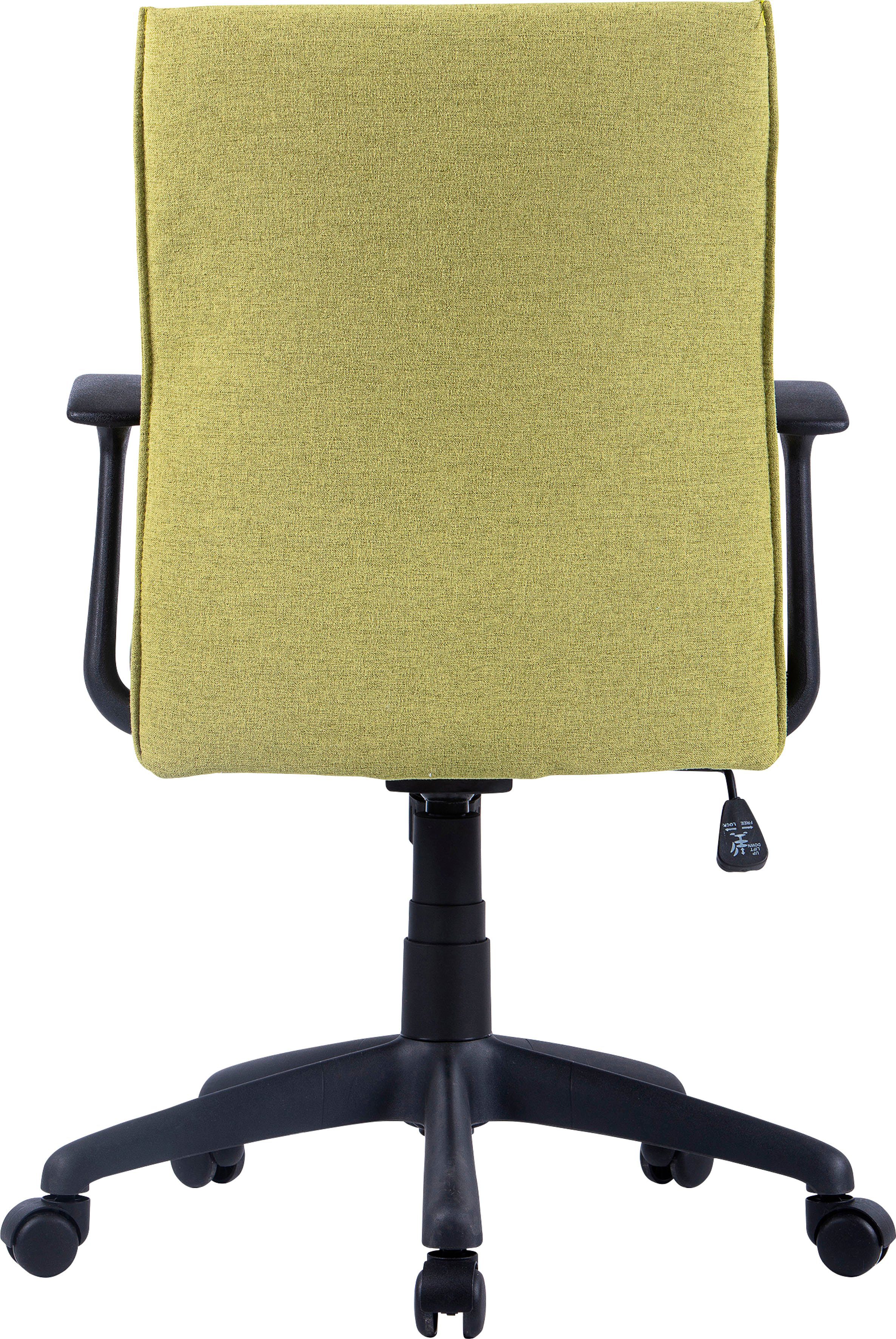 byLIVING Bureaustoel ROCKET met weefstof of moderne cord bekleding, met kantelmechanisme